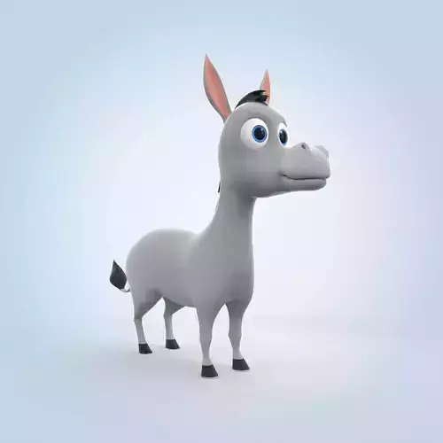 Donkey cartoon