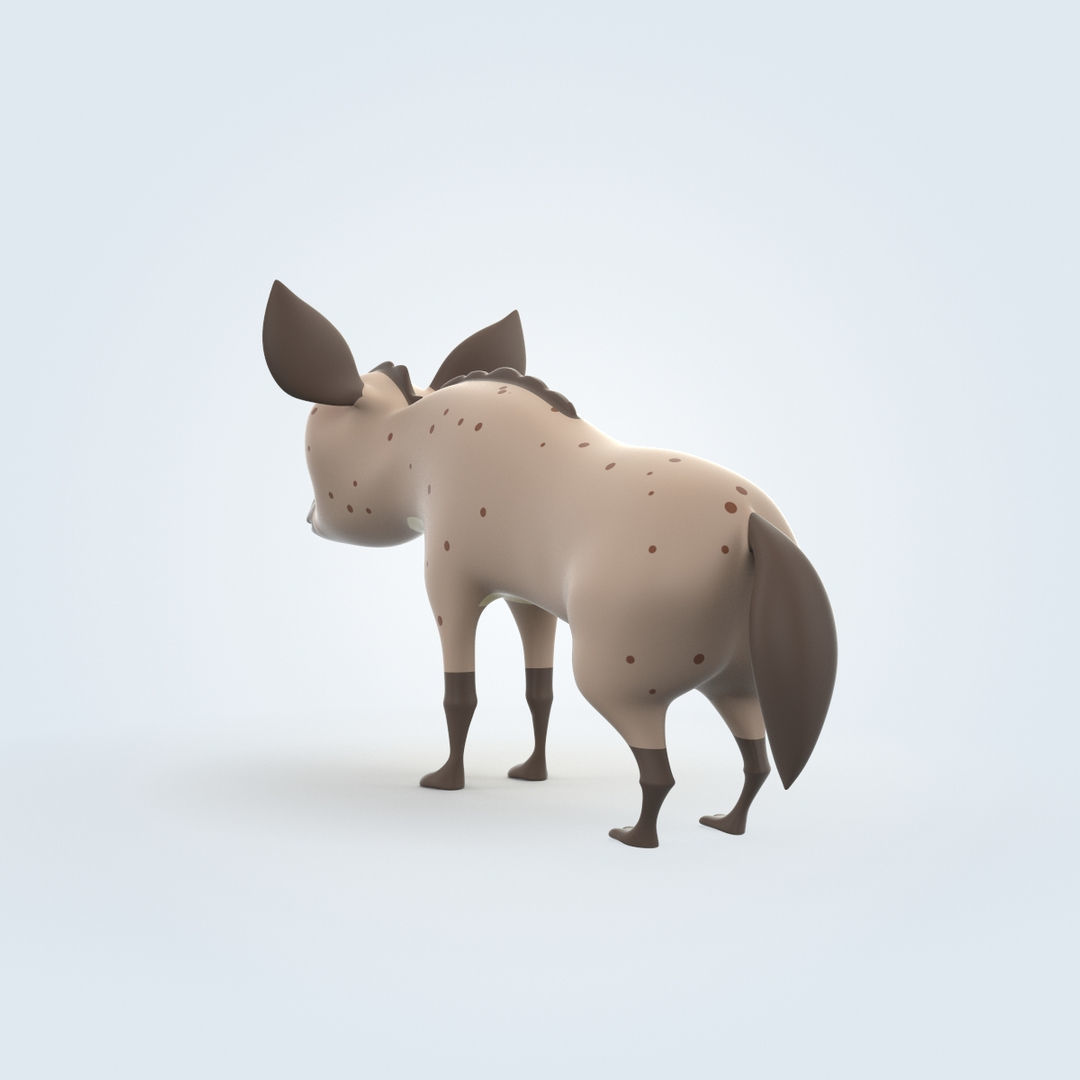 Hyena 3D model_2