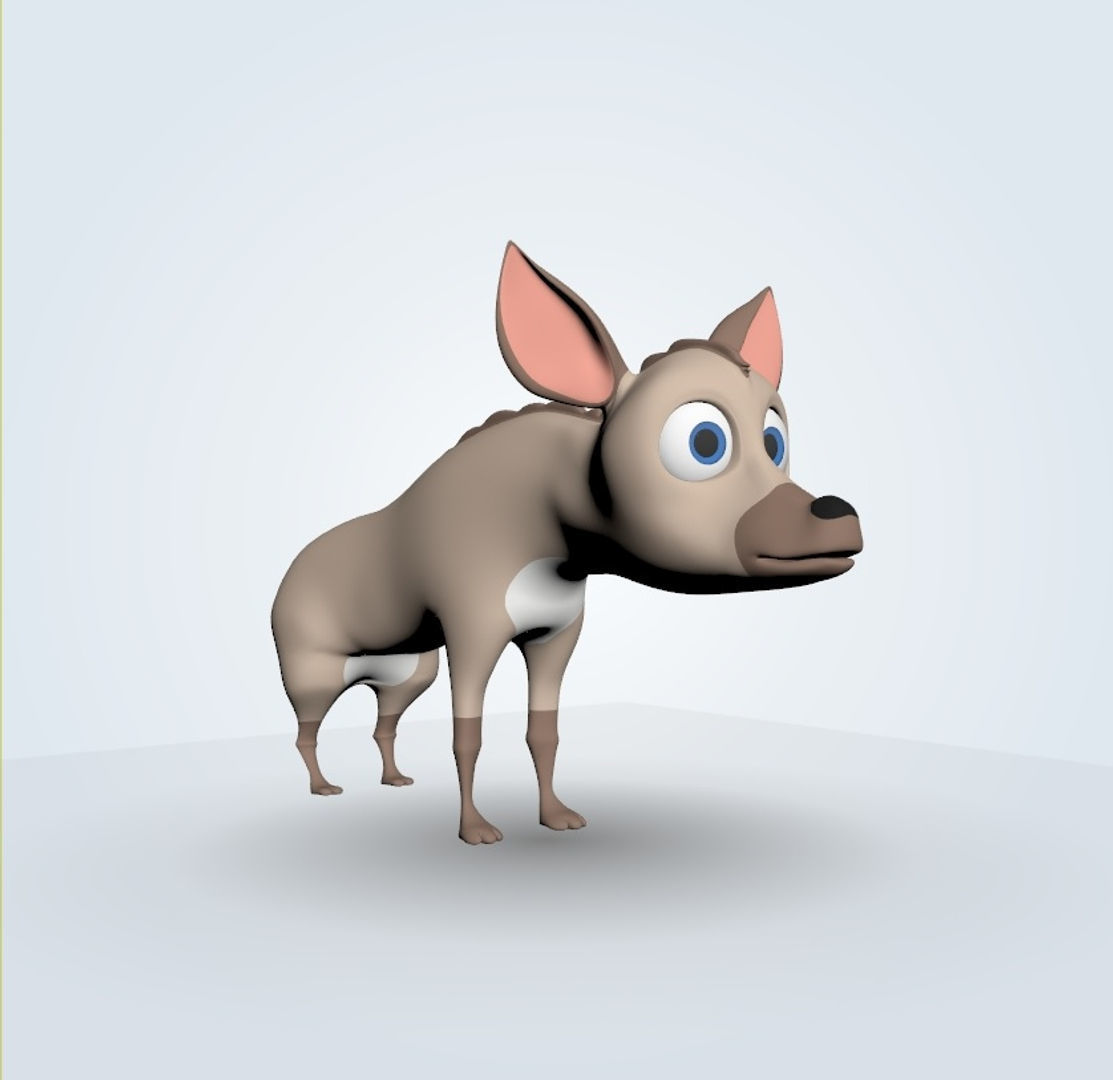 Hyena 3D model_4