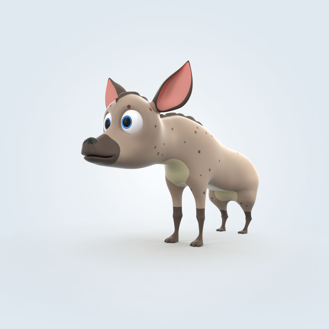 Hyena 3D model_3