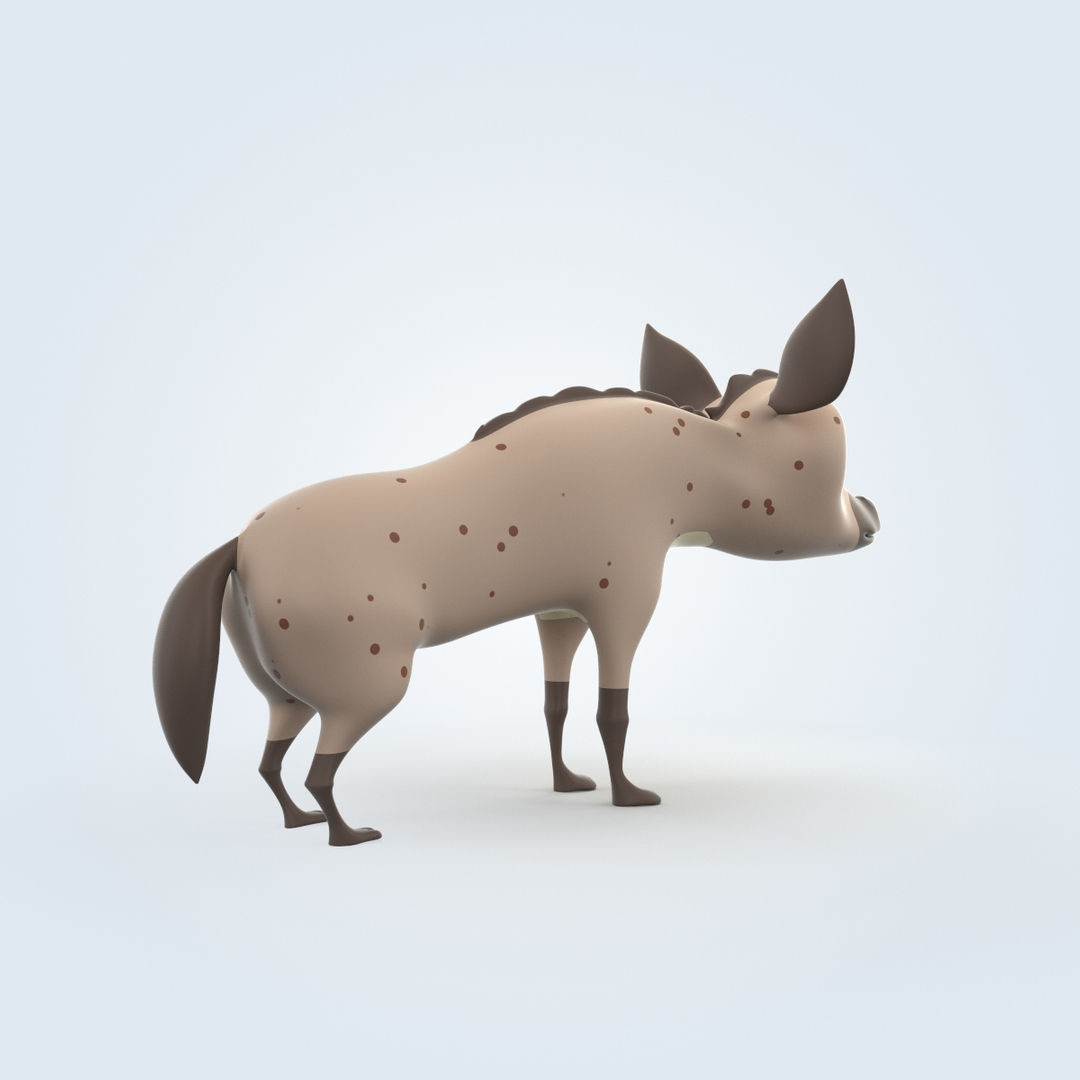 Hyena 3D model_1