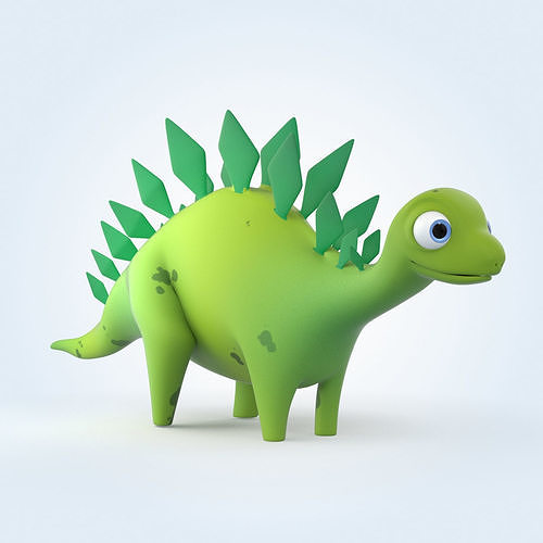 Stegosaurus 3D model | CGTrader