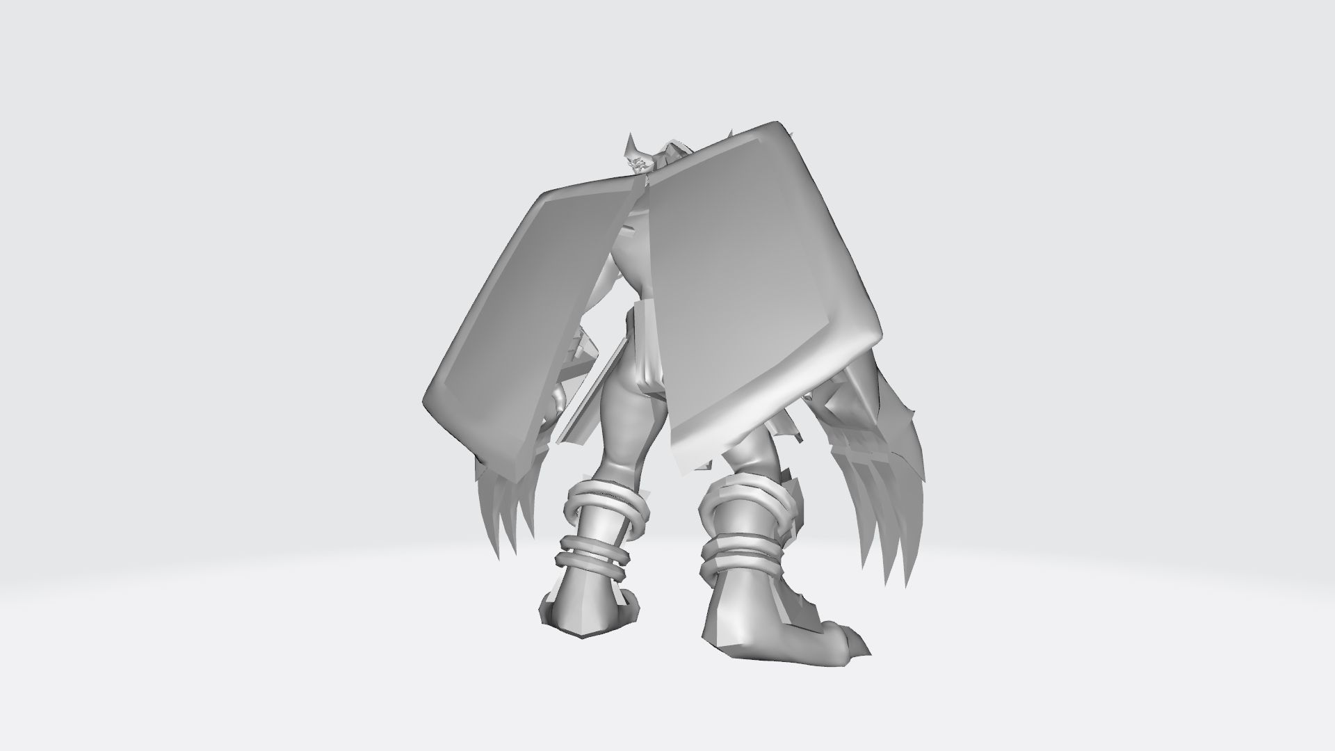 BlackWarGreymon  tai 3D print model_13