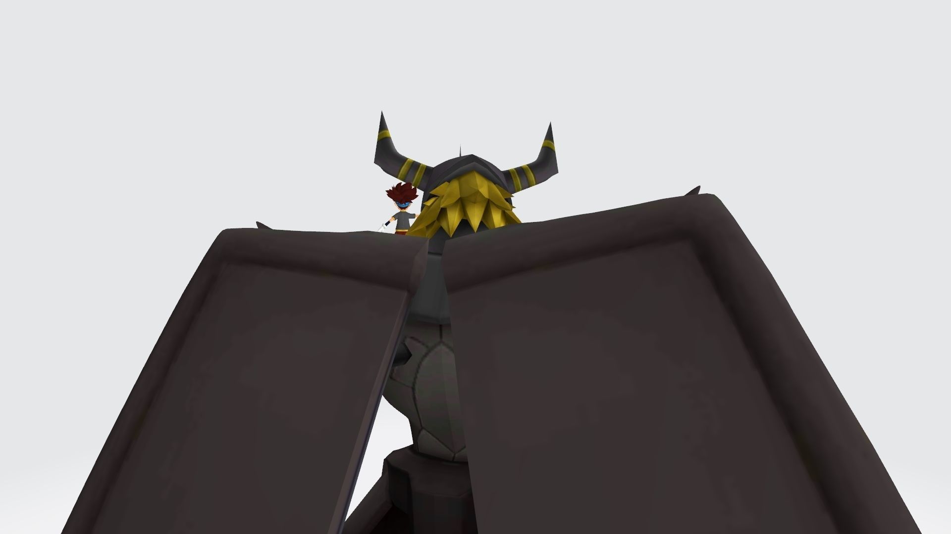 BlackWarGreymon  tai 3D print model_4