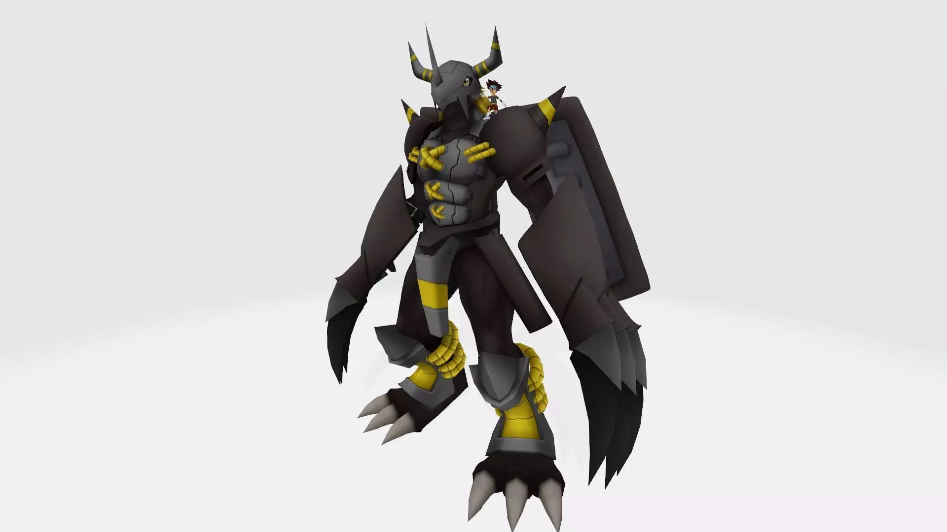 BlackWarGreymon  tai 3D print model_0