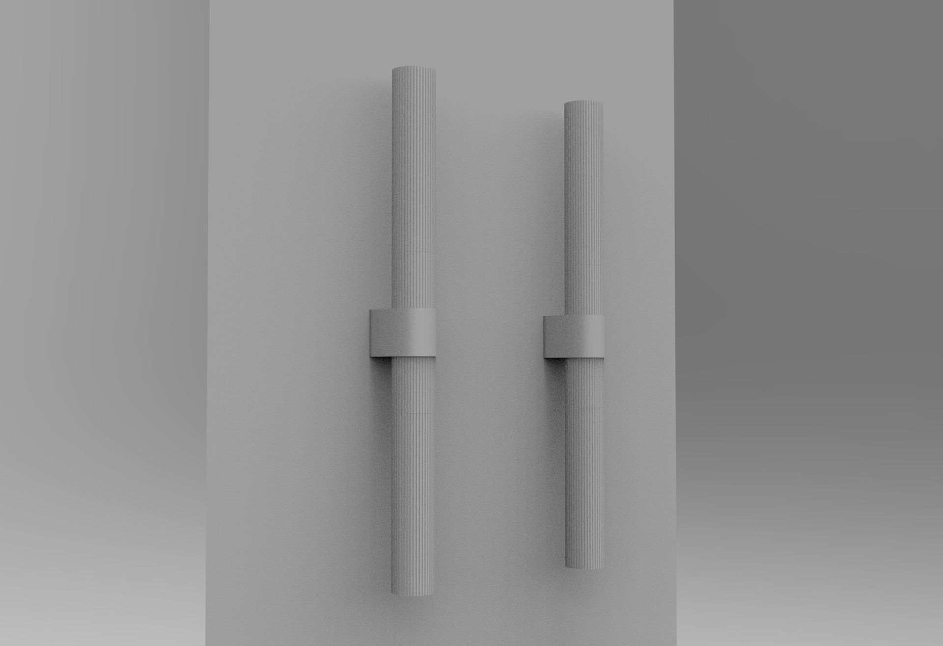 Show Wall Lamp 3D model_8