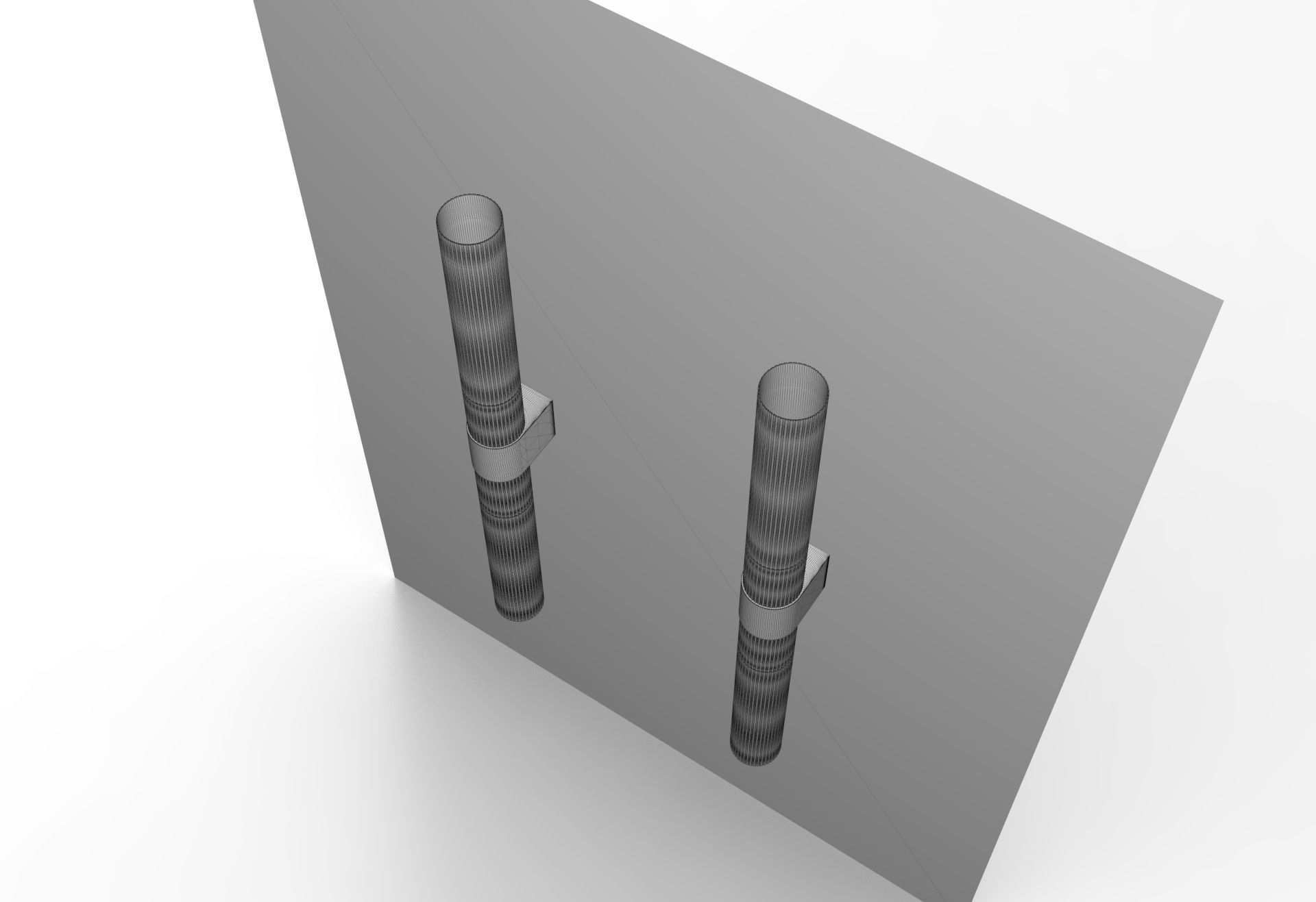 Show Wall Lamp 3D model_6