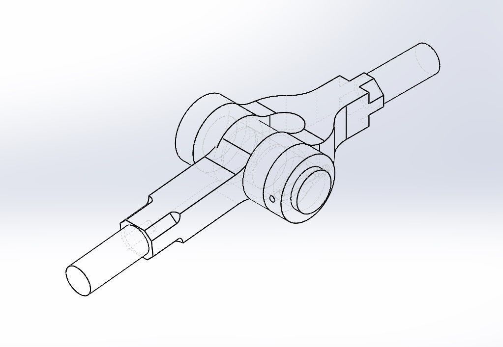 knuckle joint 3D model_2