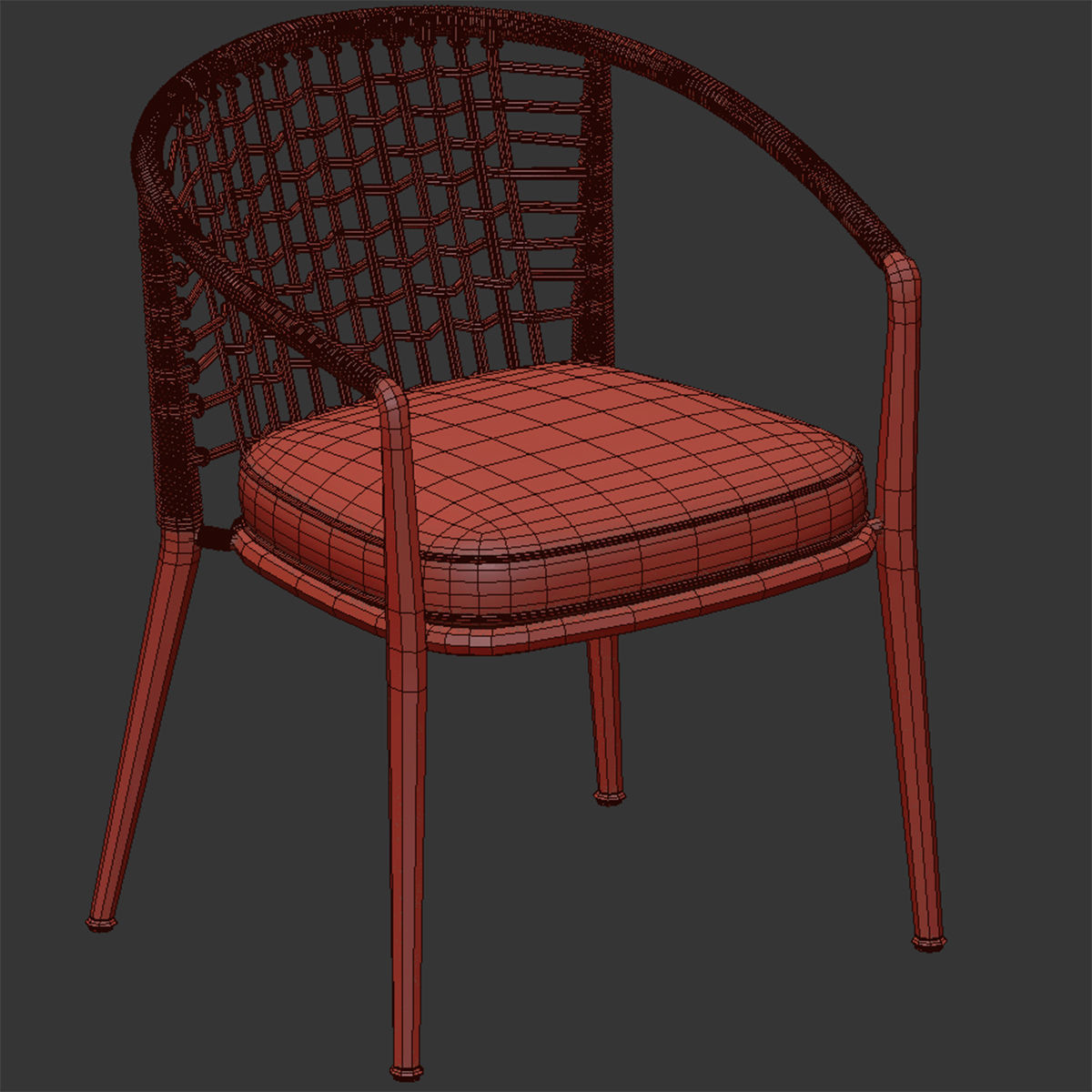 Bebitalia Erica Chair Table 19 3D model_5