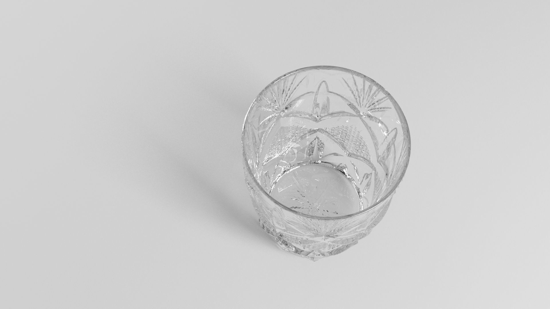 Crystal Glass 3D model_3