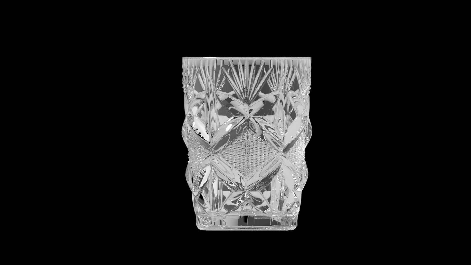 Crystal Glass 3D model_6
