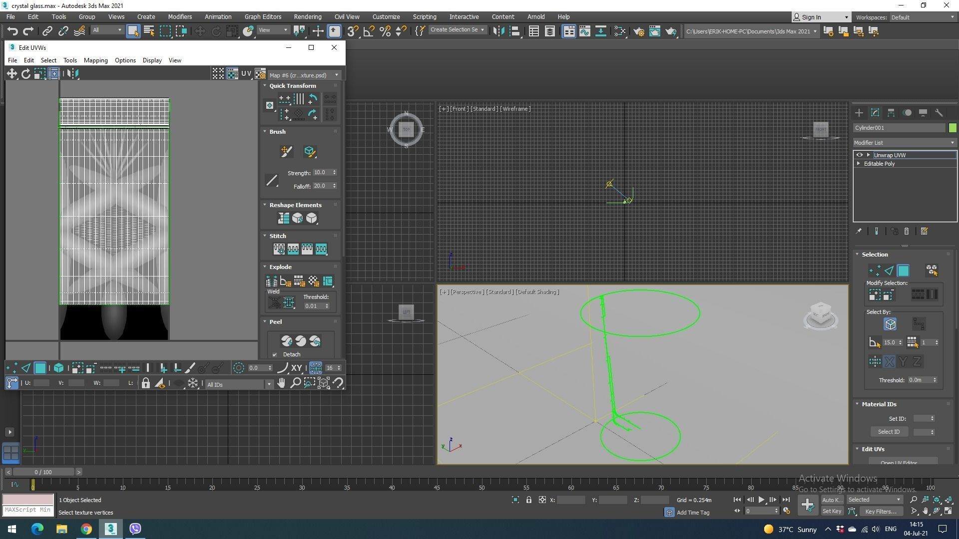 Crystal Glass 3D model_22