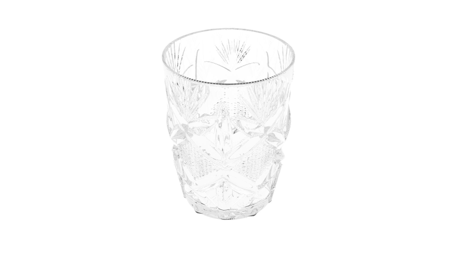 Crystal Glass 3D model_9