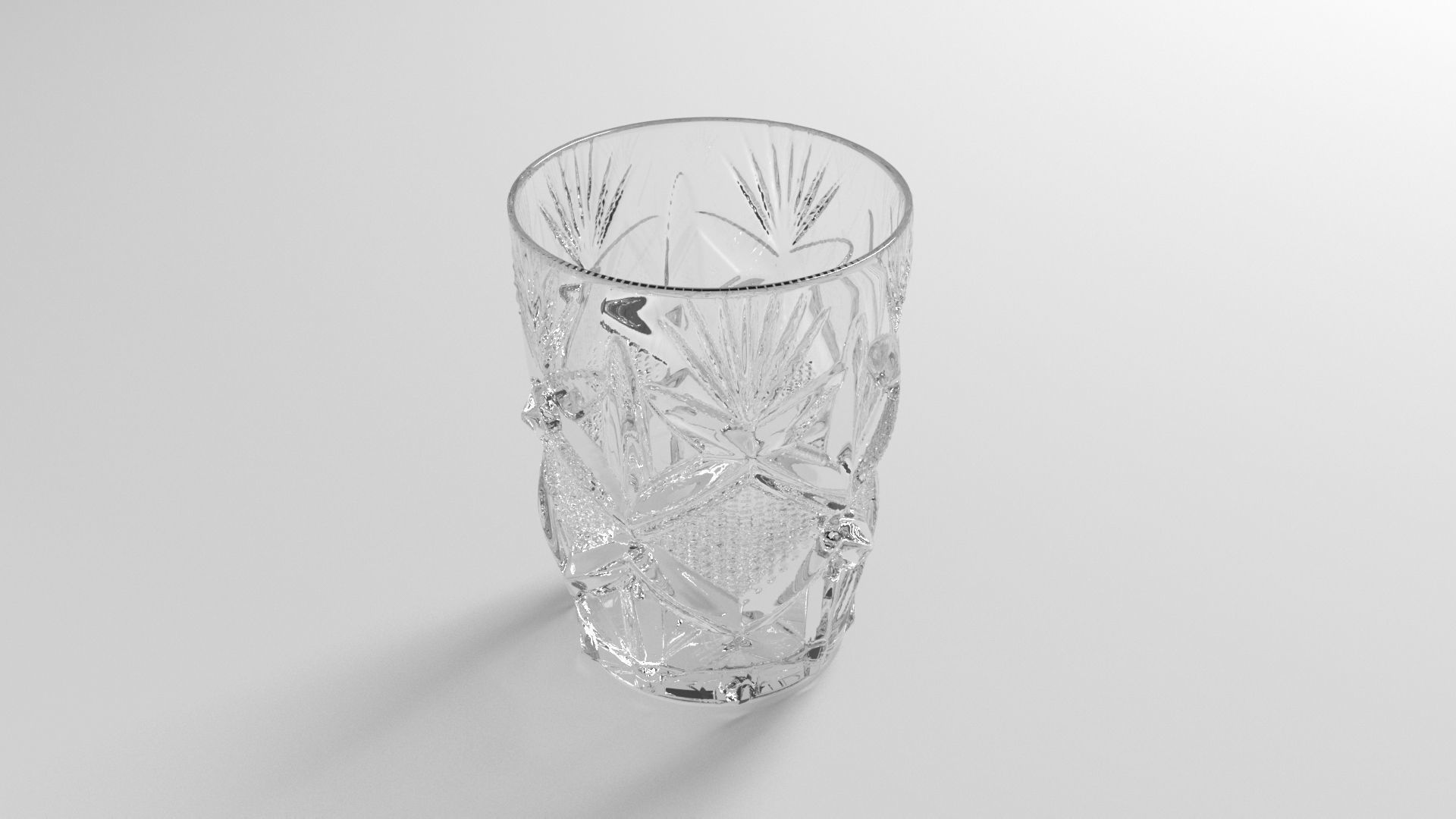 Crystal Glass 3D model_2