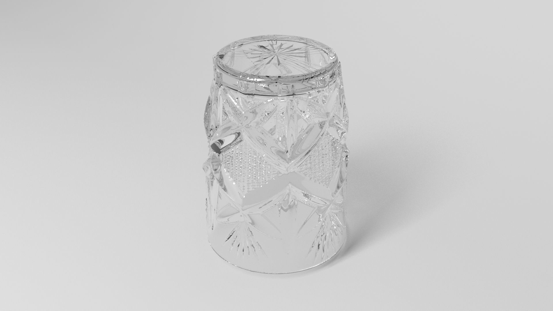 Crystal Glass 3D model_7
