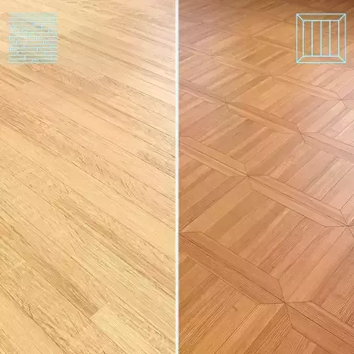 Parquet - Laminate - Wooden floor 2 in 1