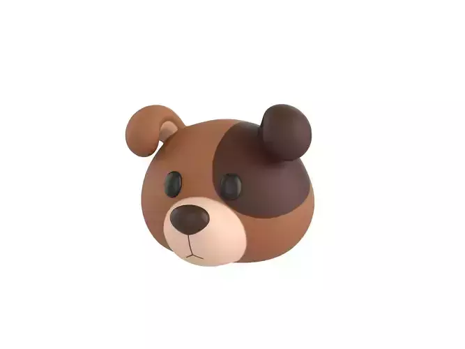 Prop141 Jack Russell Dog Head