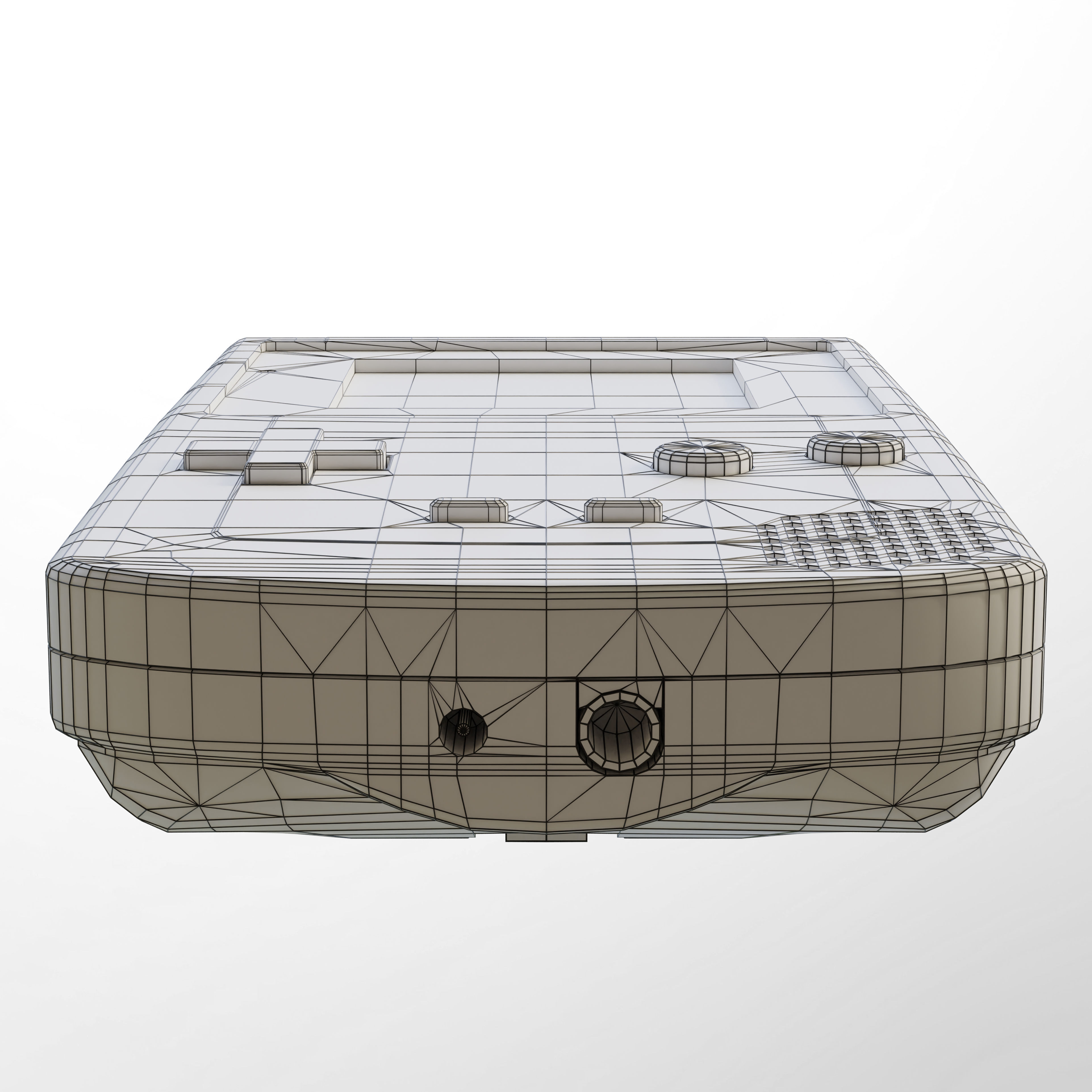 Nintendo Game Boy Color GBC Low-poly 3D model_34