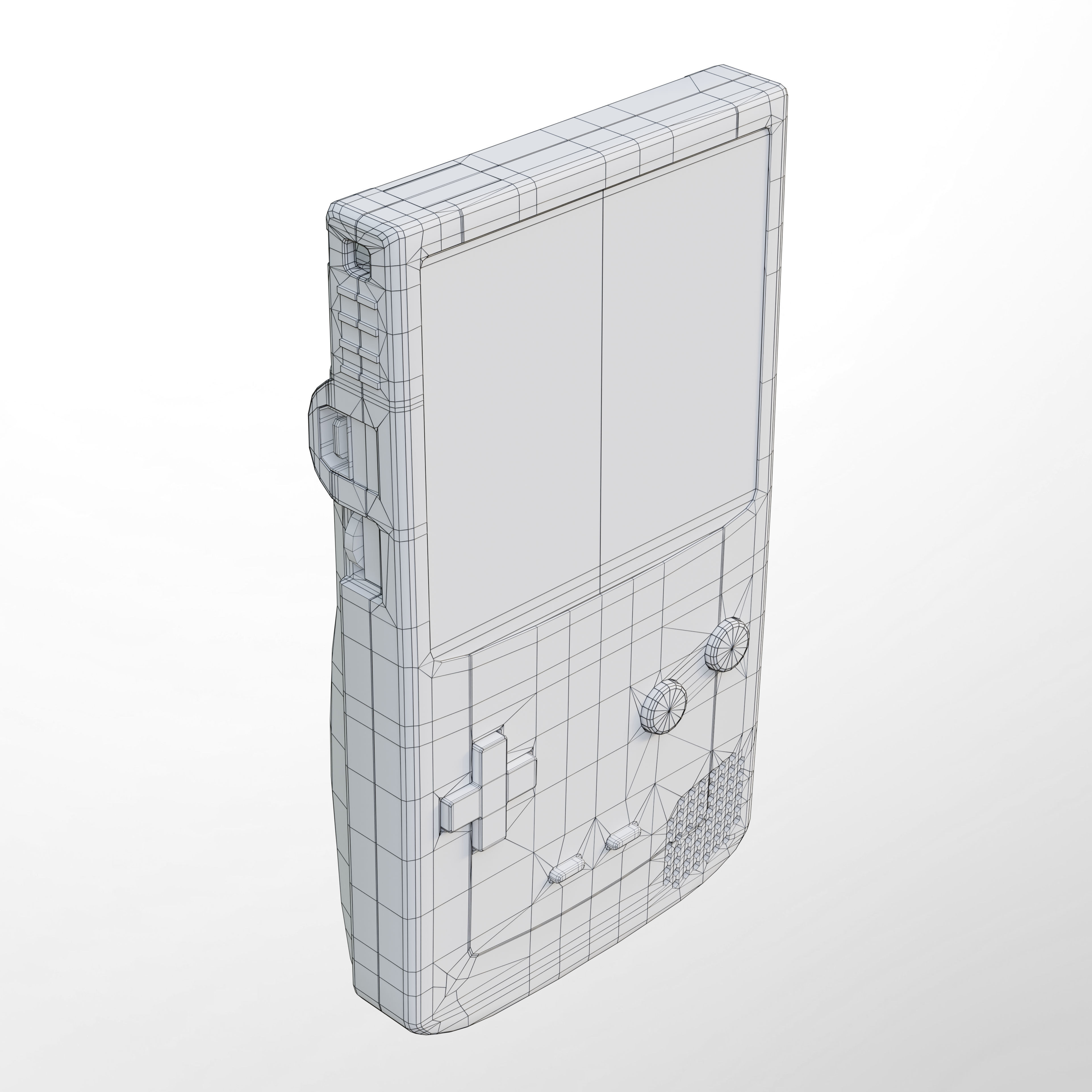 Nintendo Game Boy Color GBC Low-poly 3D model_27