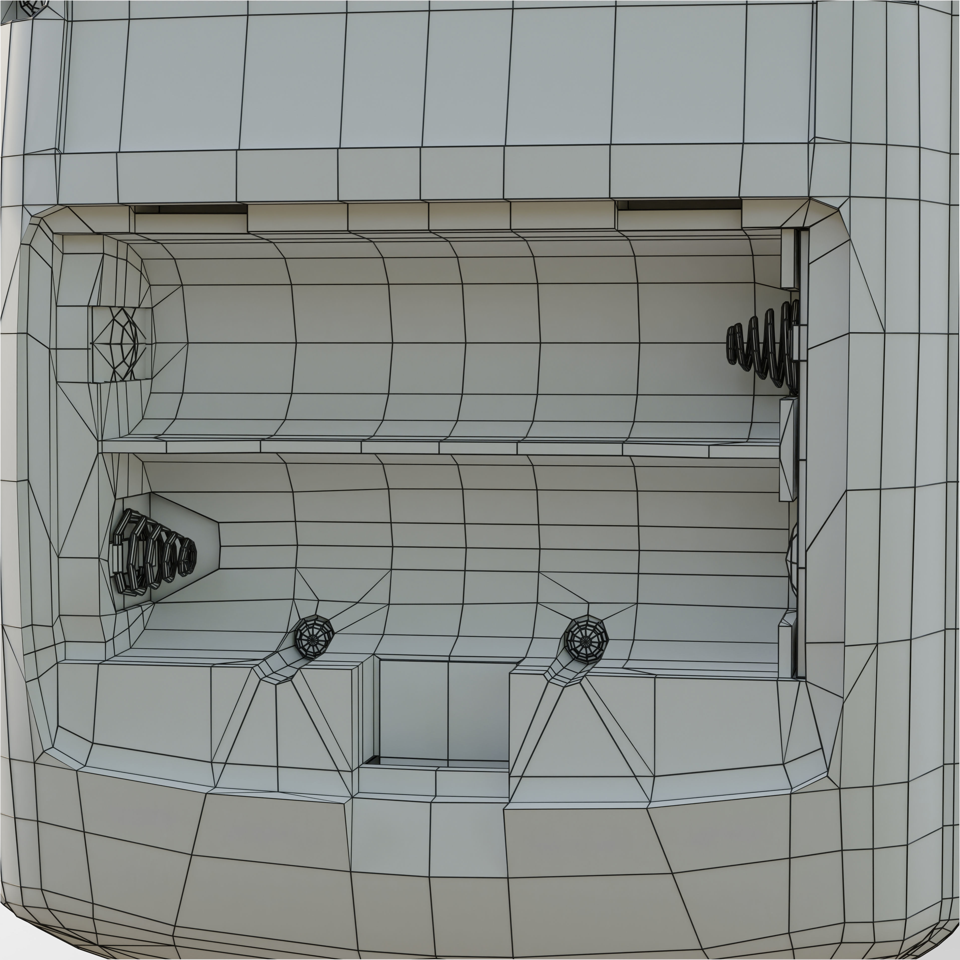Nintendo Game Boy Color GBC Low-poly 3D model_32