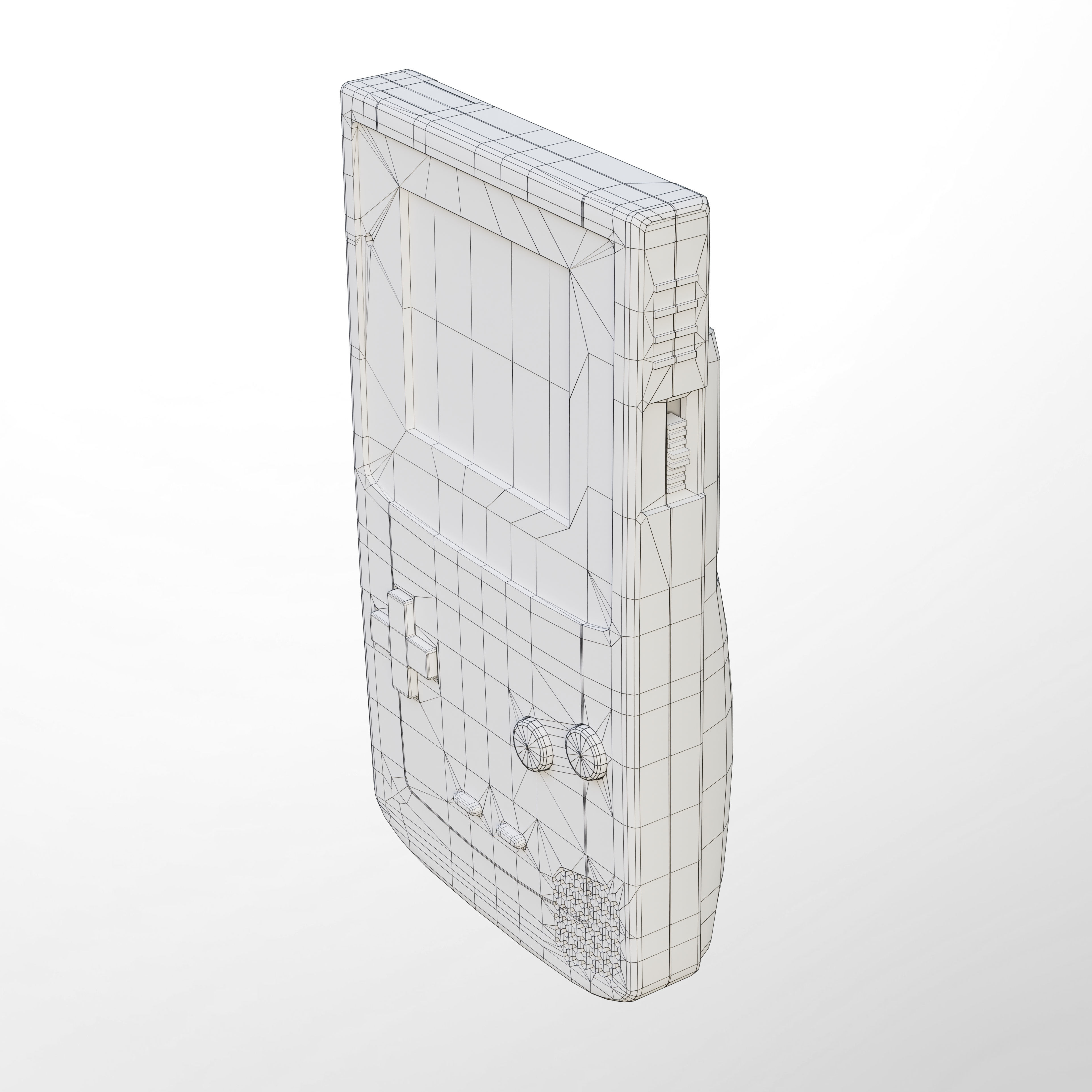 Nintendo Game Boy Color GBC Low-poly 3D model_28