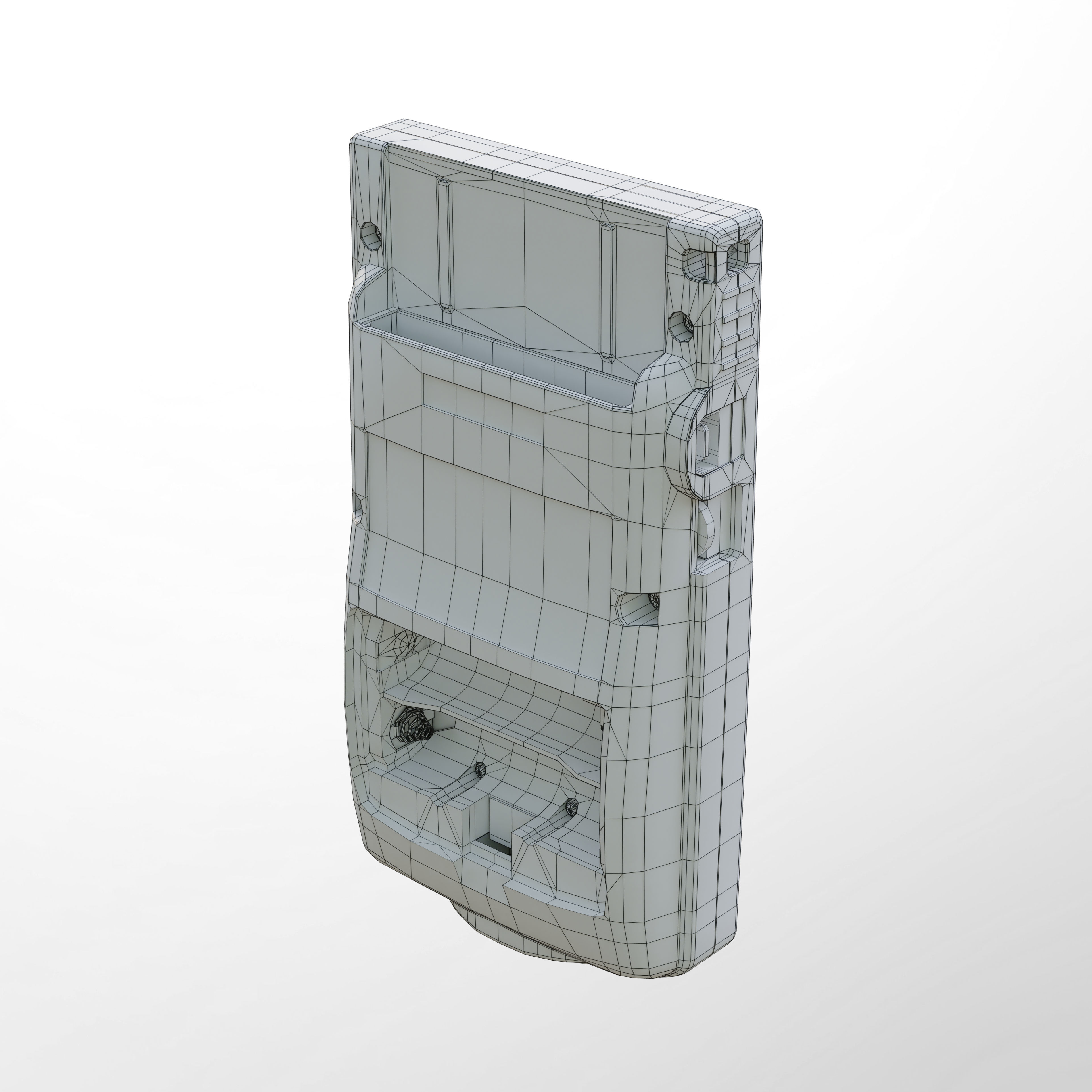 Nintendo Game Boy Color GBC Low-poly 3D model_31