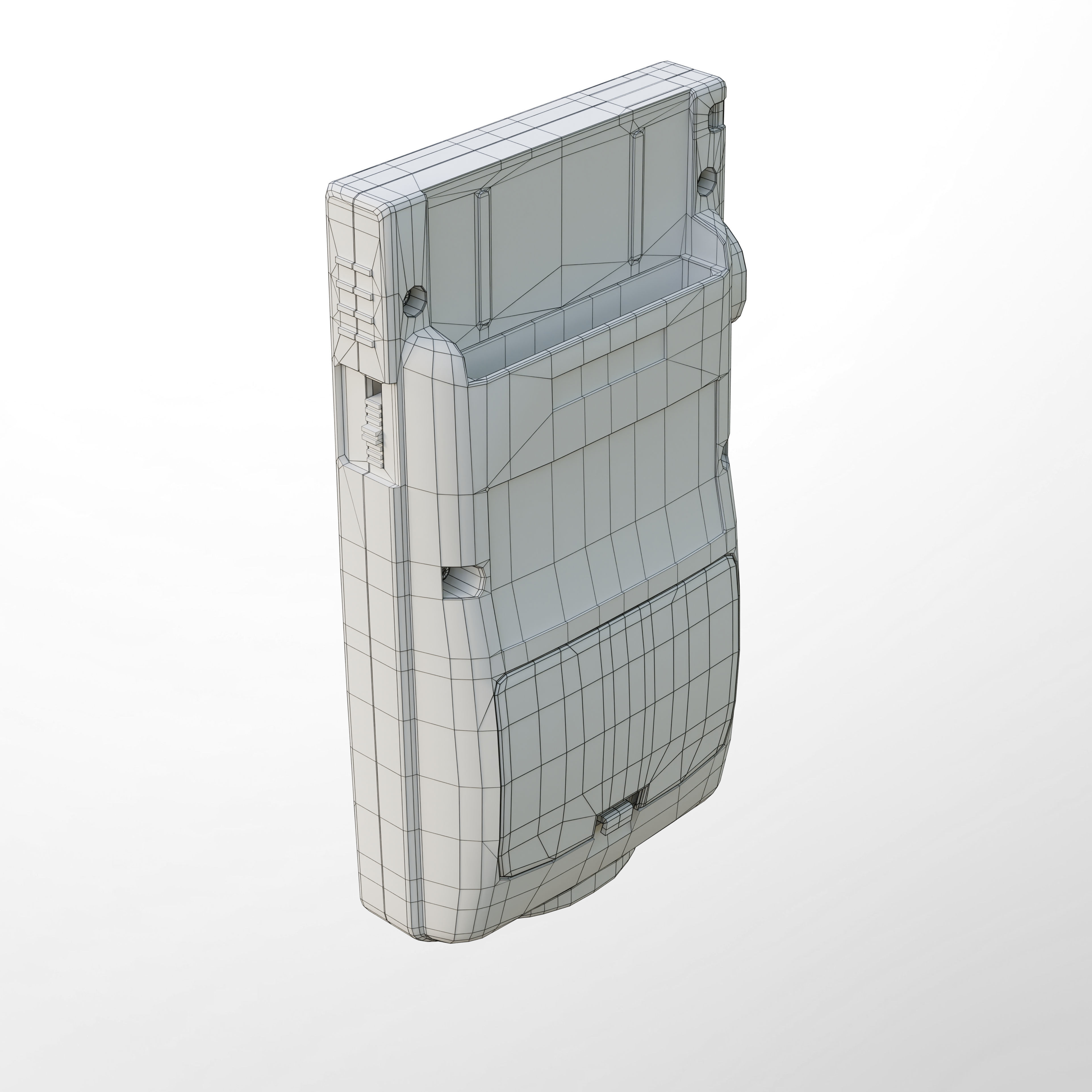 Nintendo Game Boy Color GBC Low-poly 3D model_29