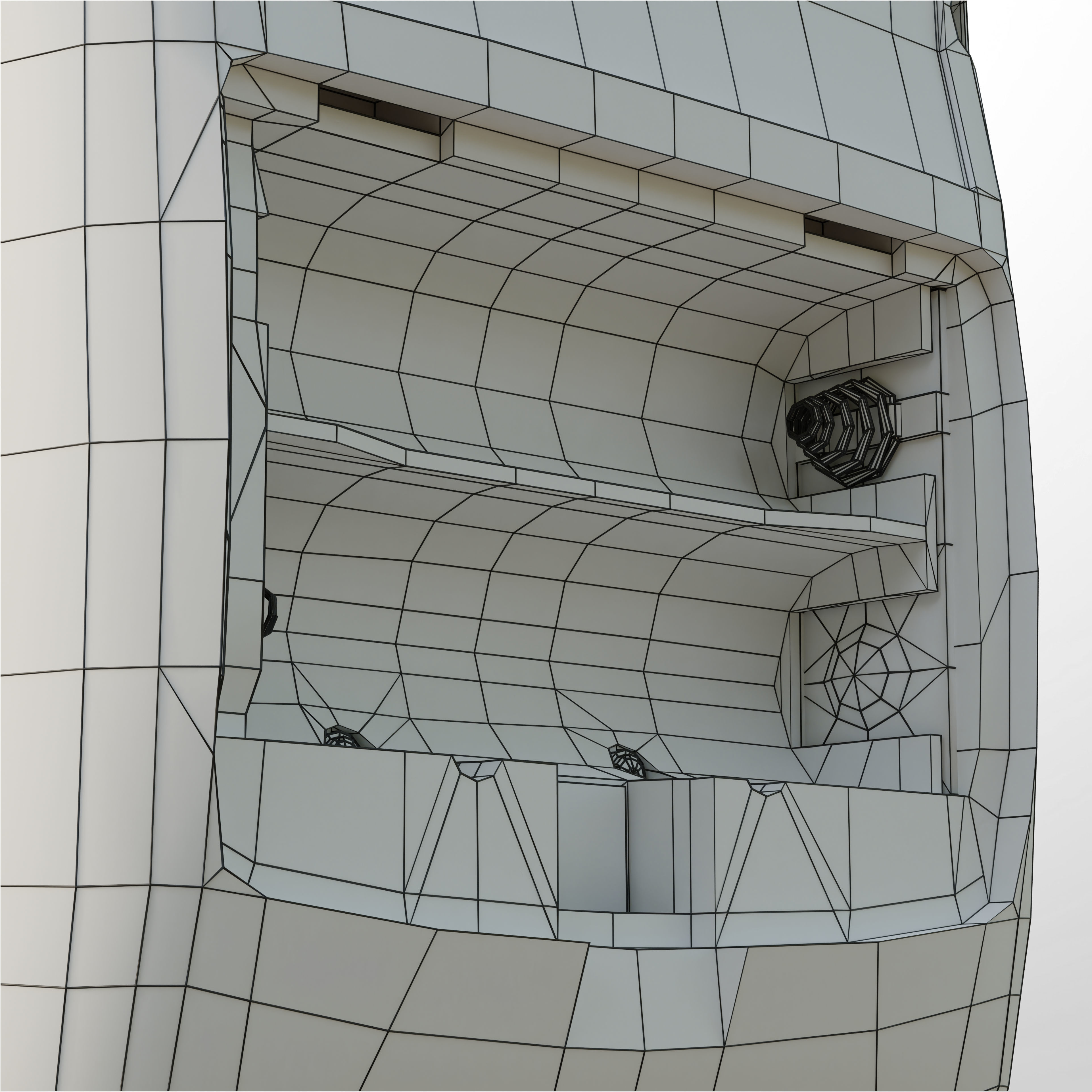 Nintendo Game Boy Color GBC Low-poly 3D model_33