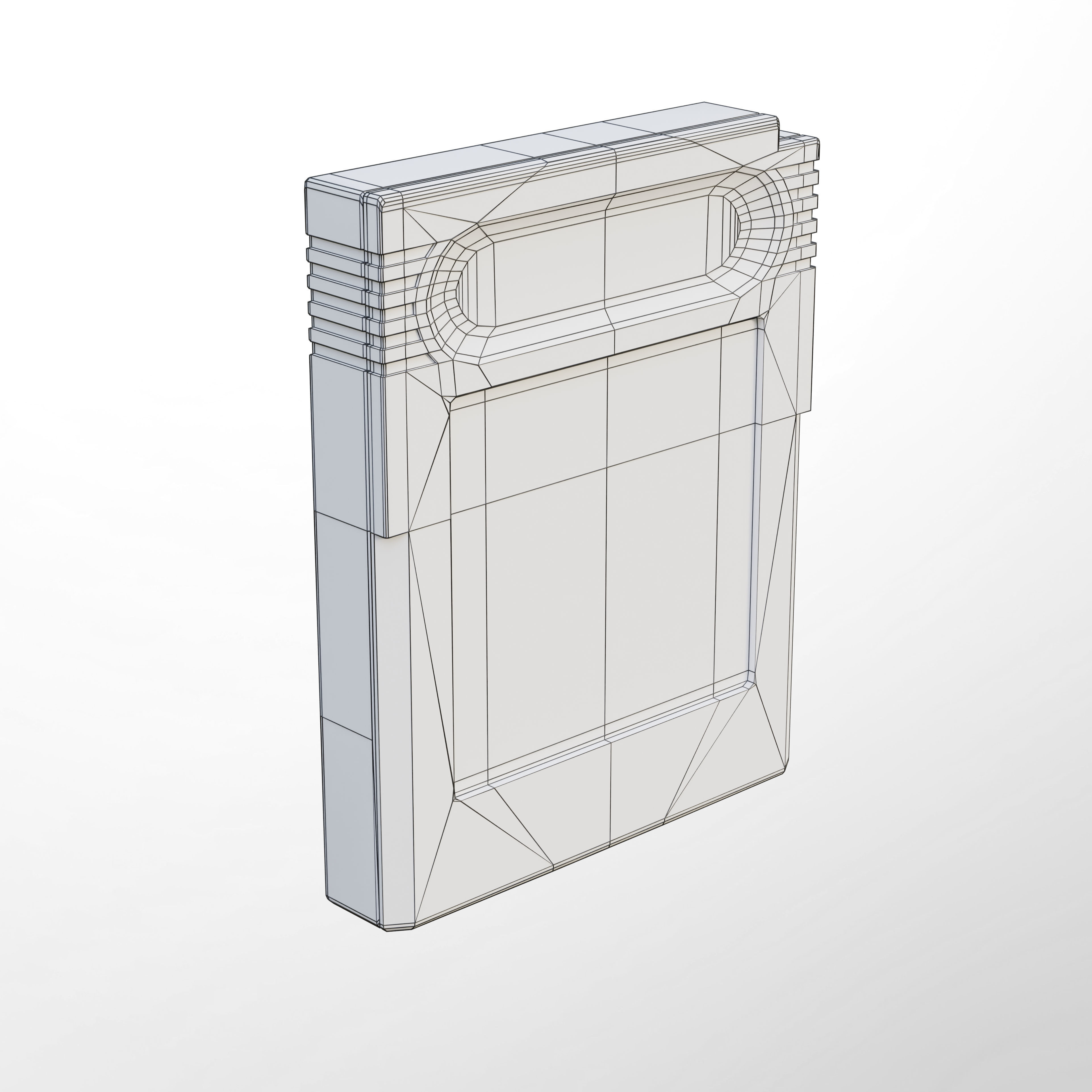 Nintendo Game Boy Color GBC Low-poly 3D model_35