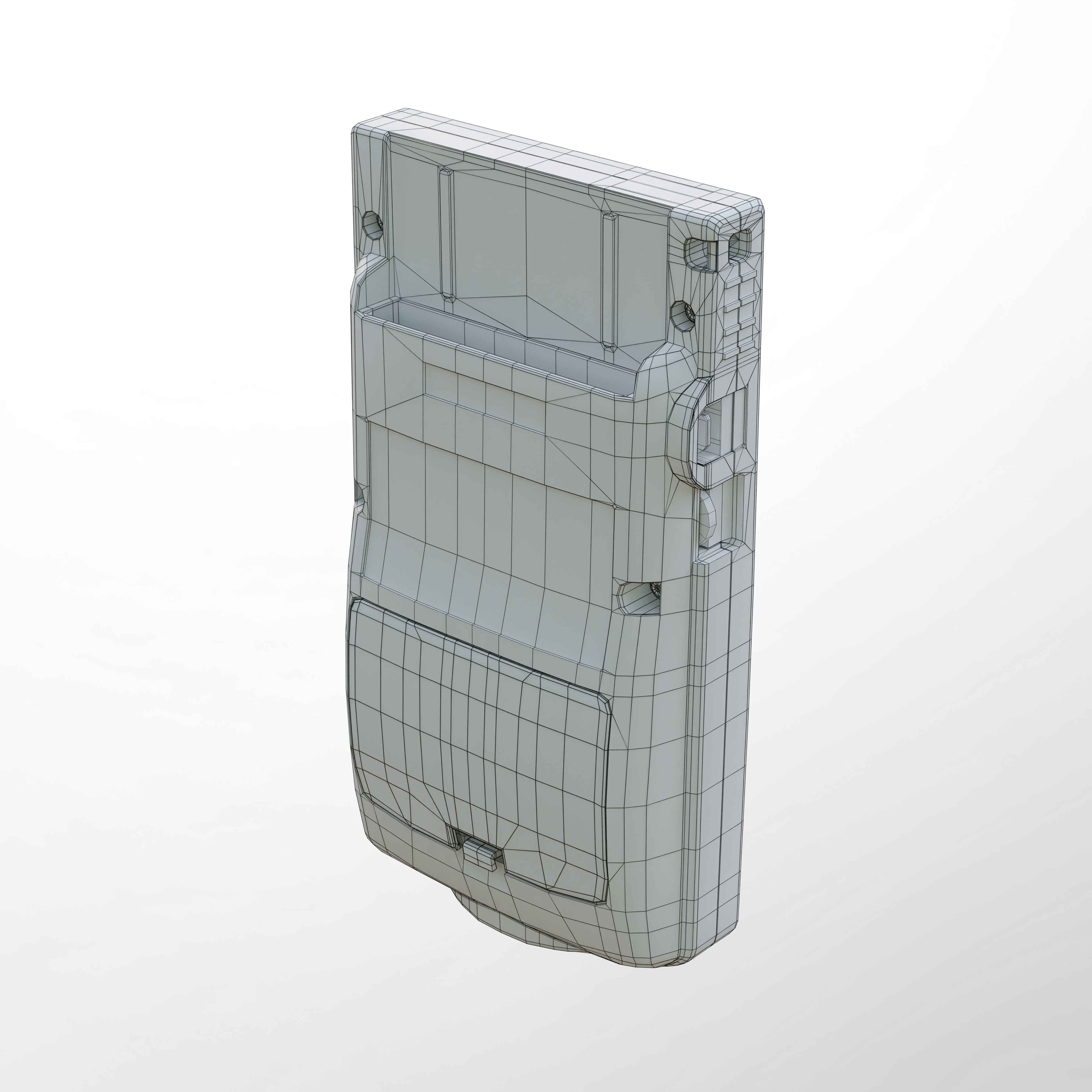 Nintendo Game Boy Color GBC Low-poly 3D model_30