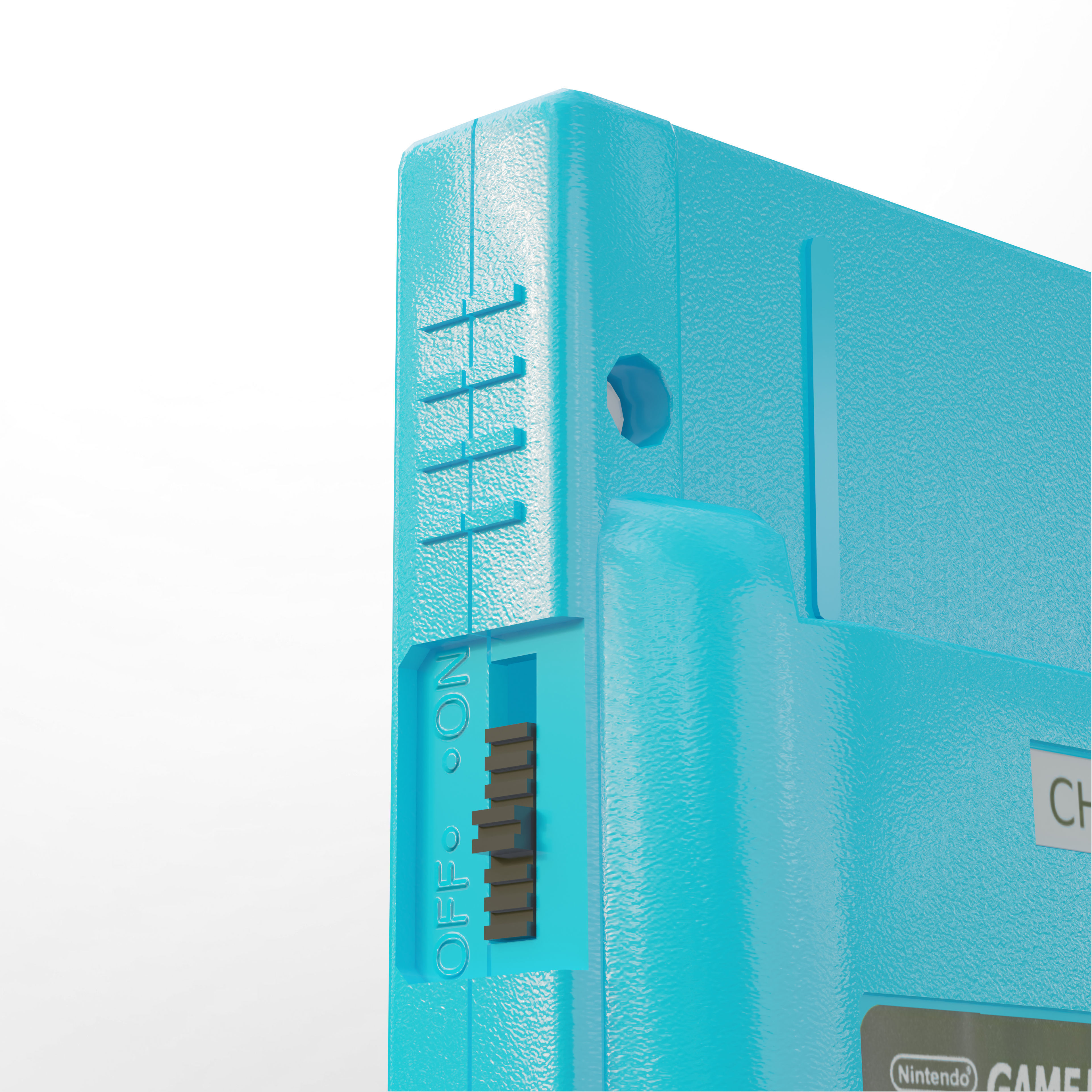 Nintendo Game Boy Color GBC Low-poly 3D model_12