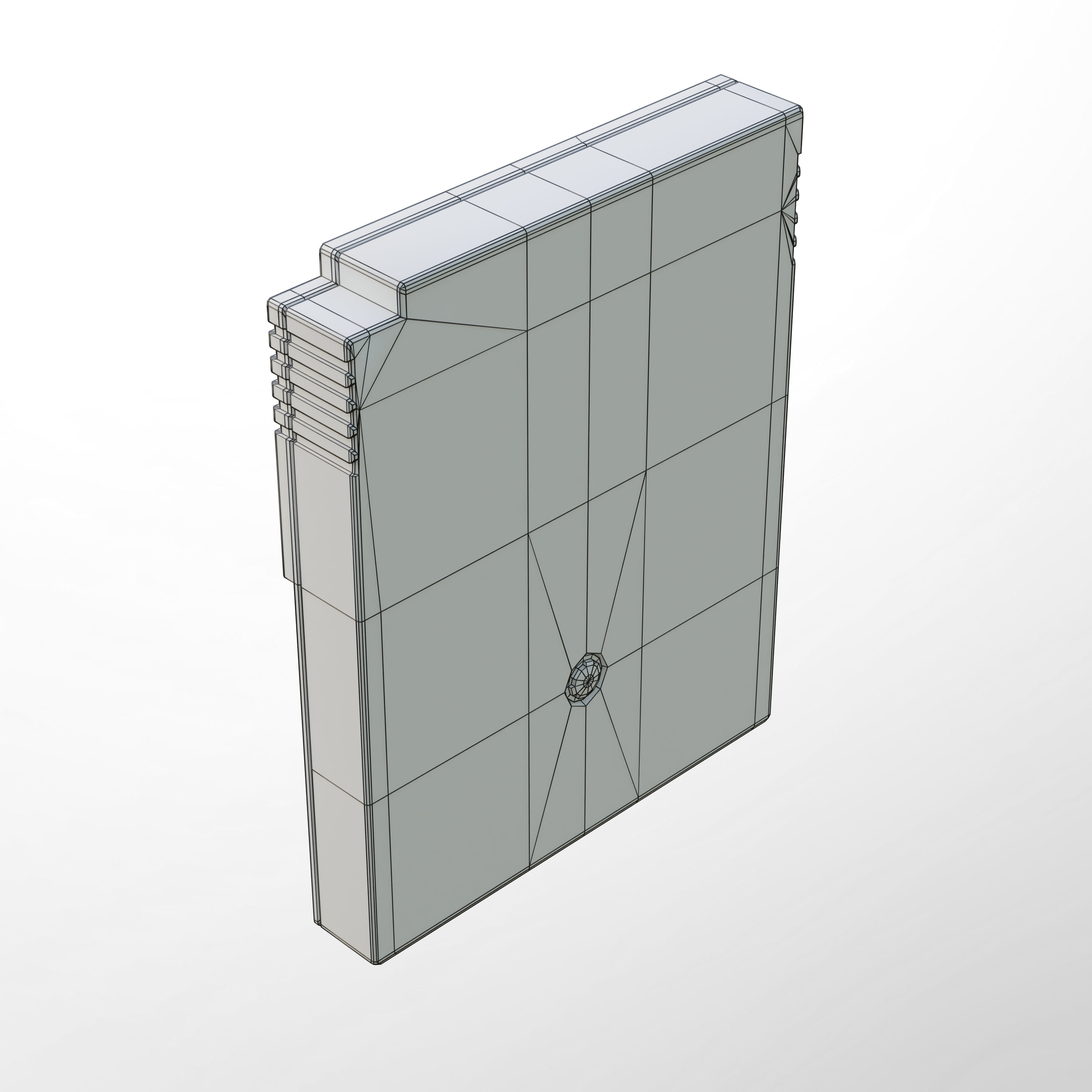 Nintendo Game Boy Color GBC Low-poly 3D model_37