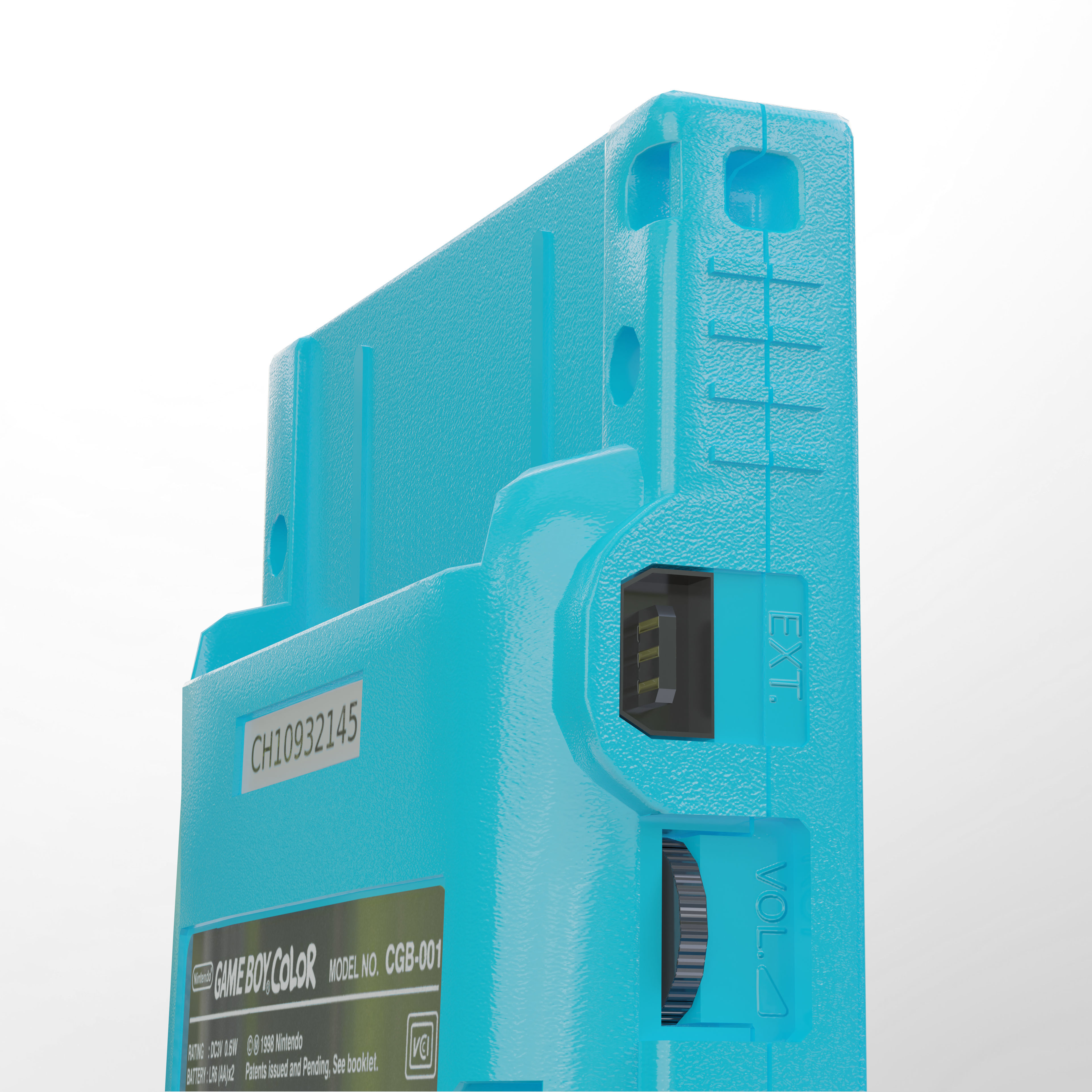 Nintendo Game Boy Color GBC Low-poly 3D model_13