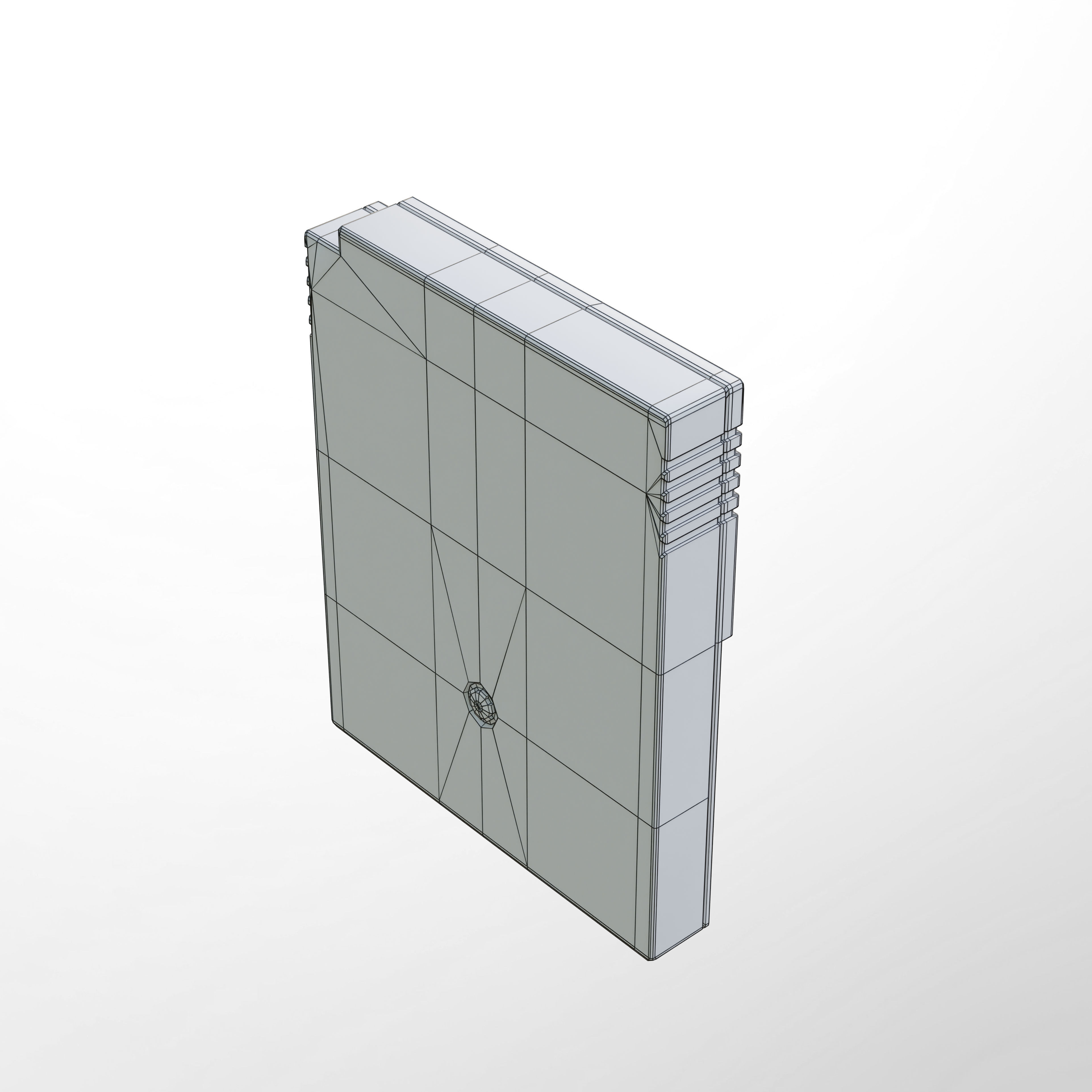 Nintendo Game Boy Color GBC Low-poly 3D model_36
