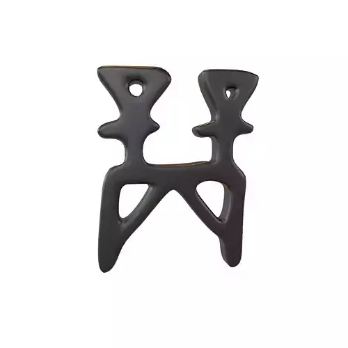 Oracle Bone Script Shang V1001 Low-poly 3D model