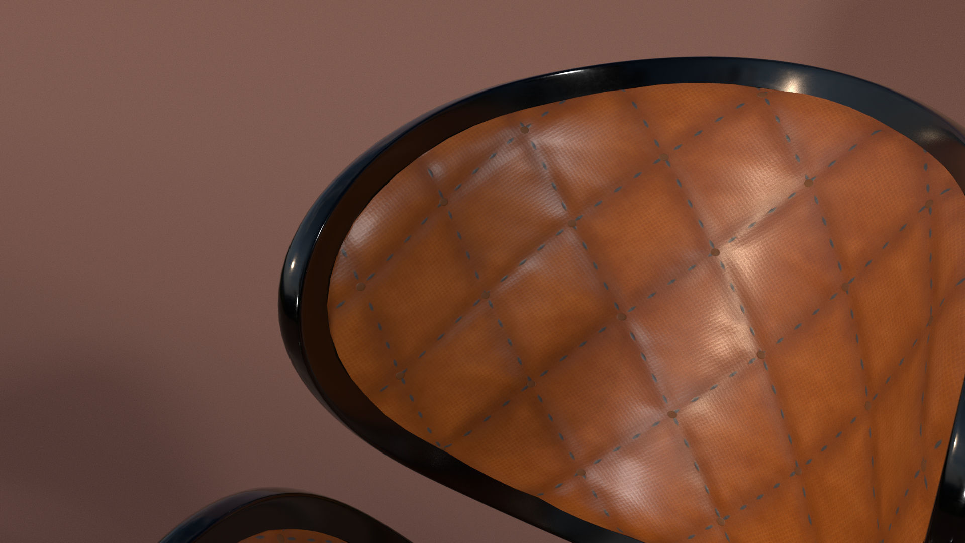 Chair model two chairs 3D model_3