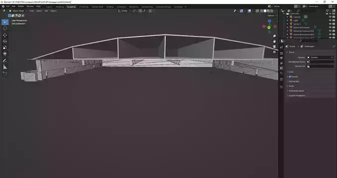 Hangar 3D bridge