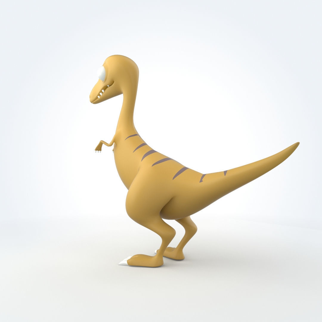 Velociraptor 3D model_3
