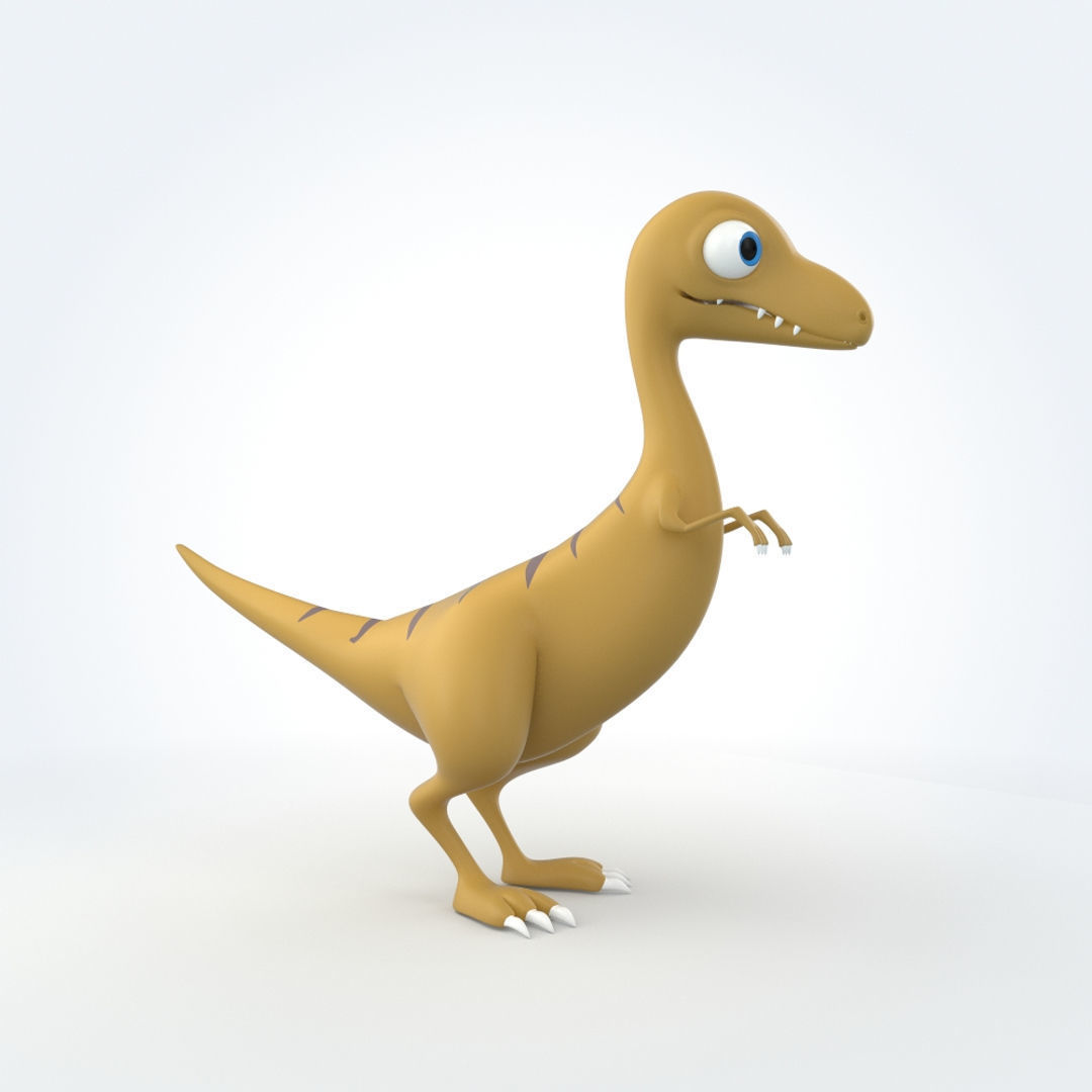 Velociraptor 3D model_1