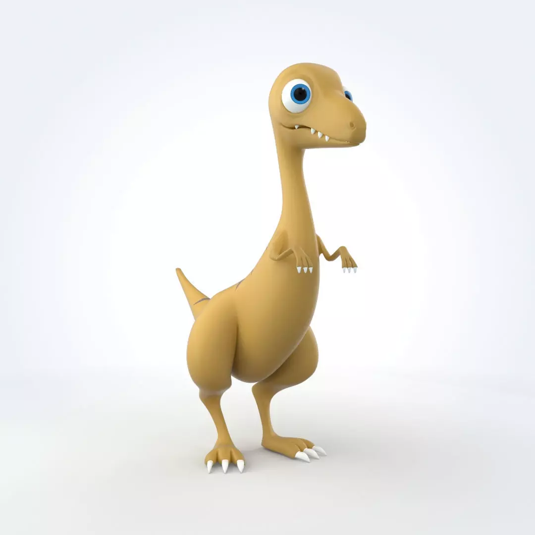 Velociraptor 3D model_0