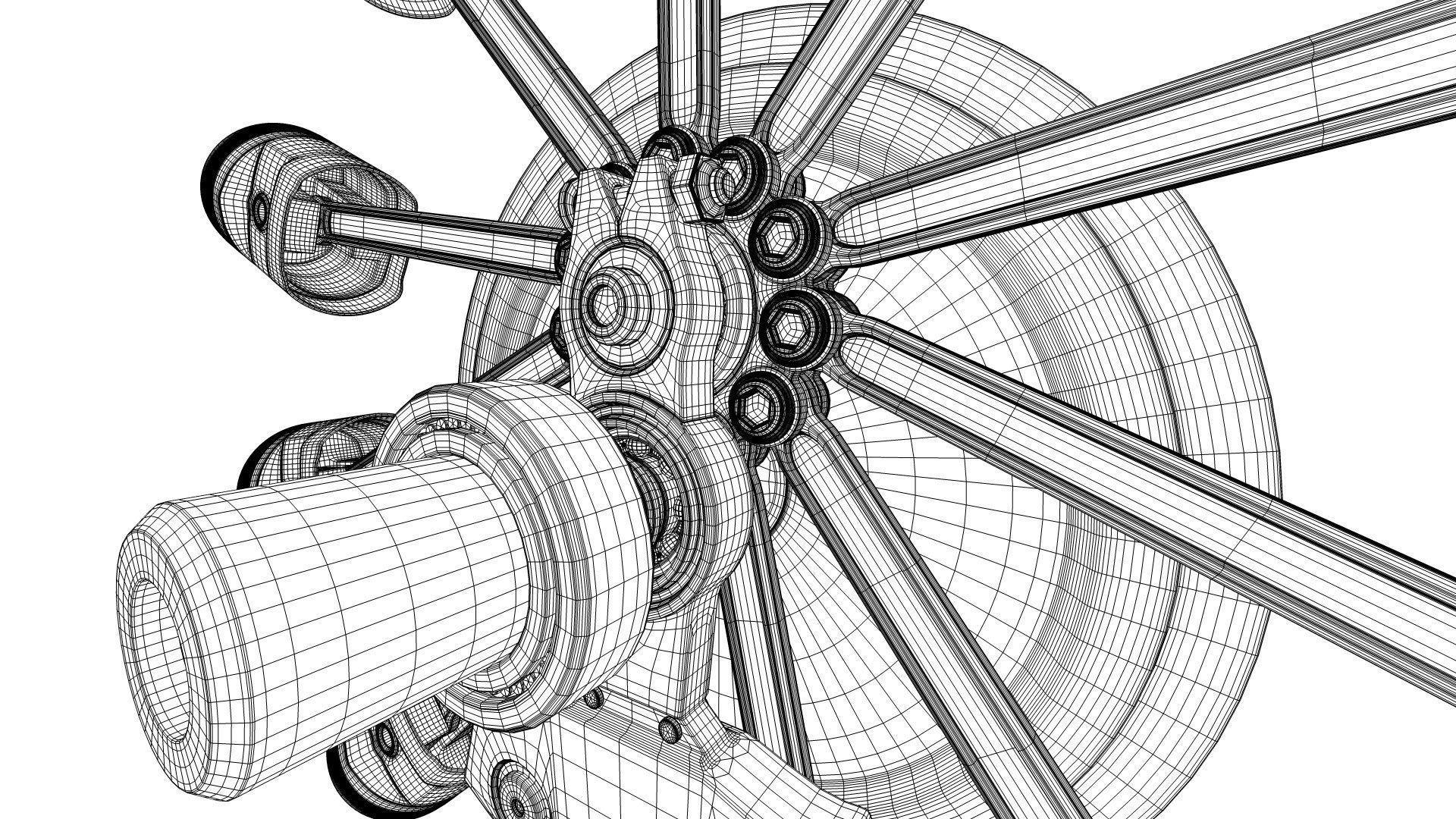 Aircraft Engine 3D model_29