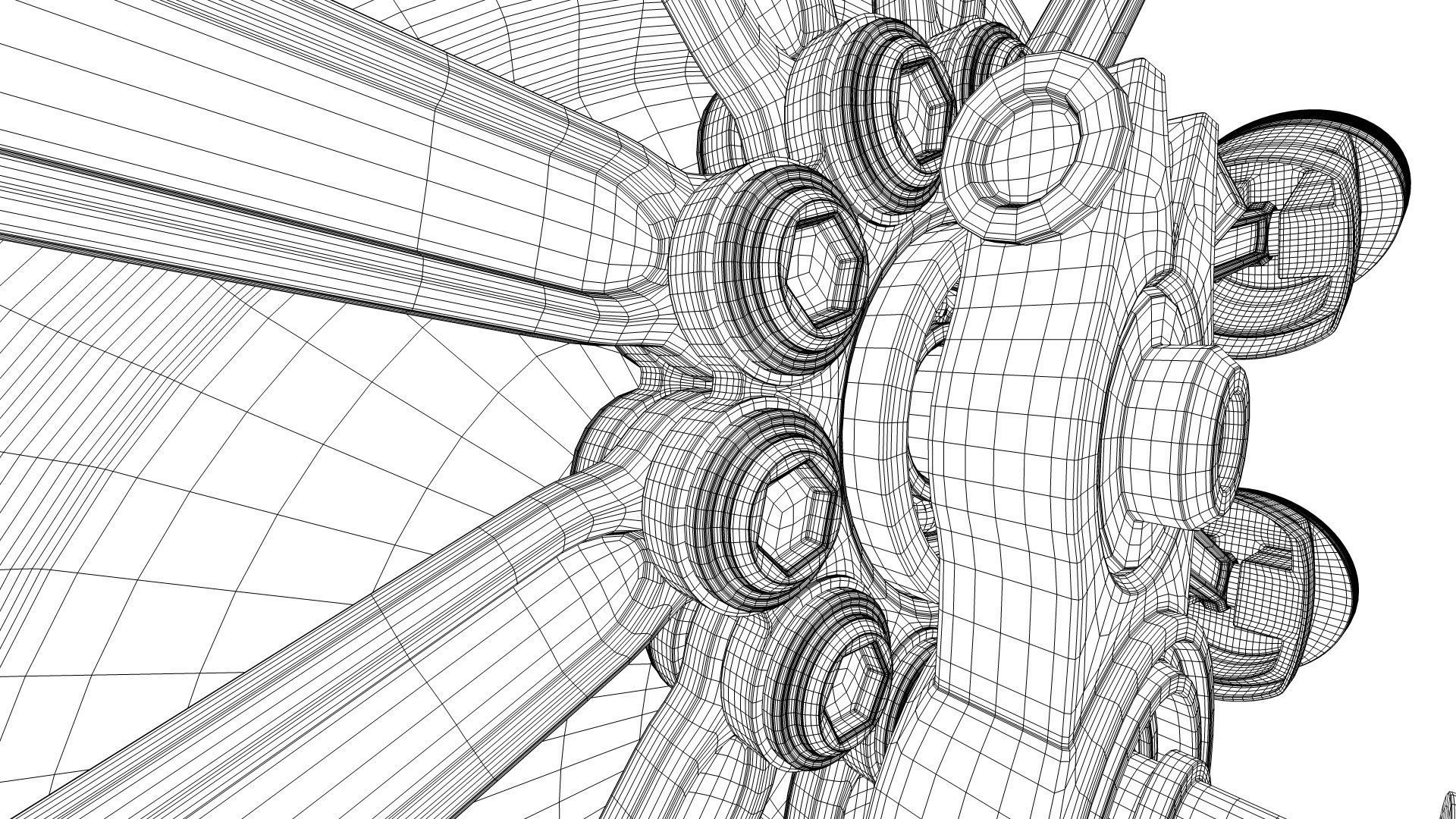 Aircraft Engine 3D model_23