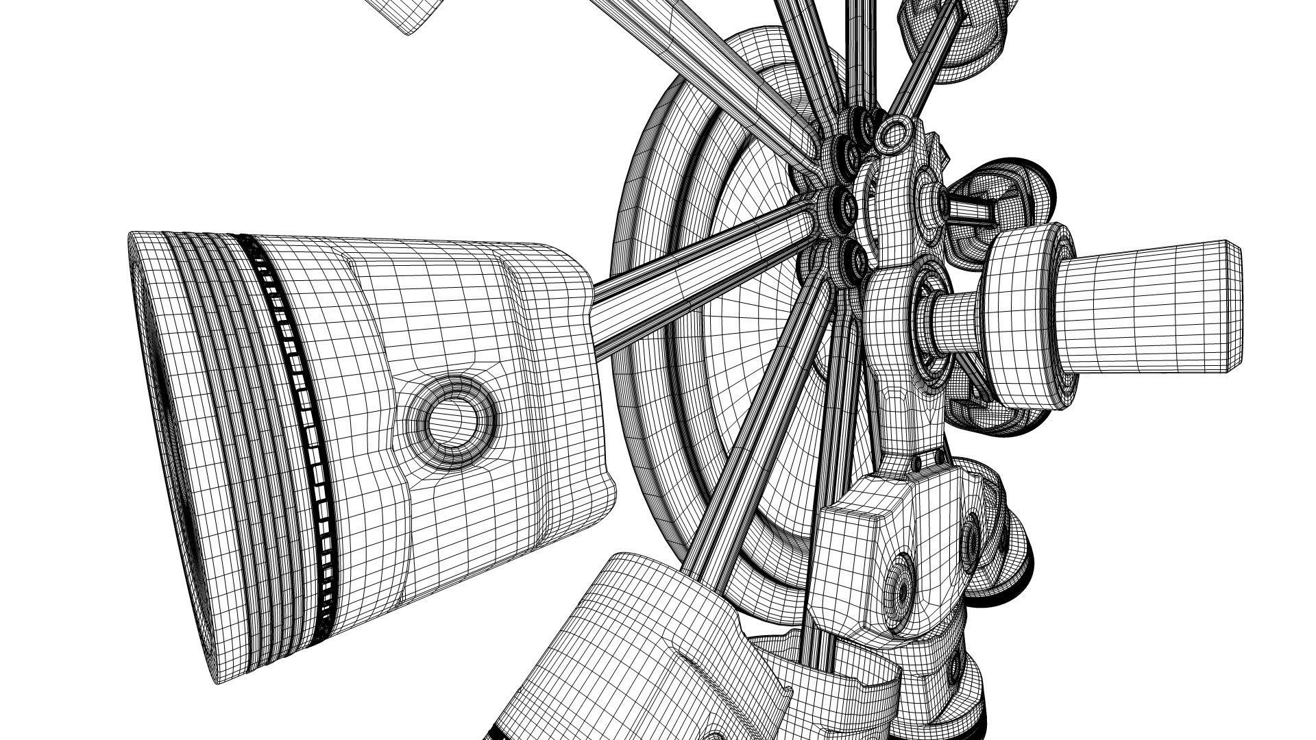 Aircraft Engine 3D model_27