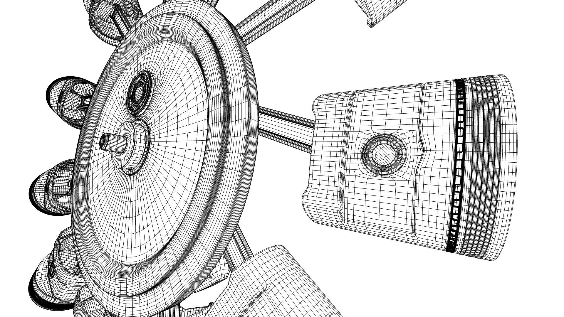 Aircraft Engine 3D model_28