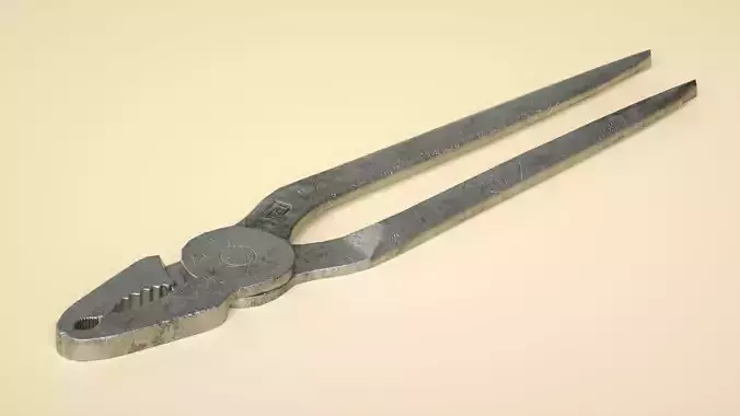 hardware-tools vise hardware Low-poly 3D model