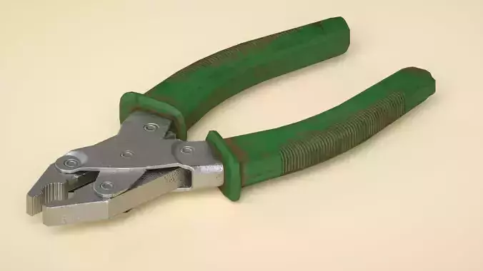 hardware-tools vise tool Low-poly 3D model