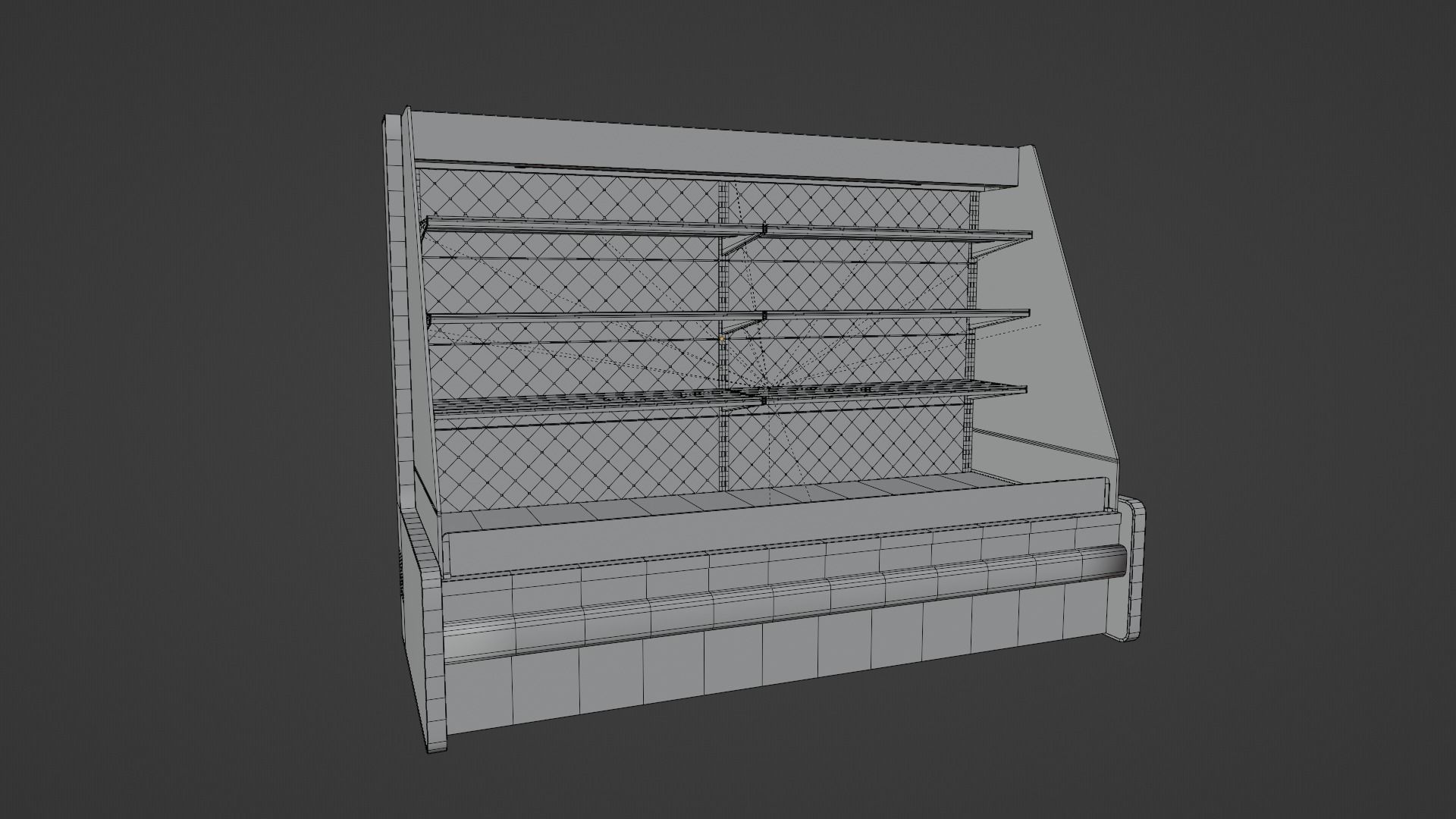 Store fridge Free 3D model_19