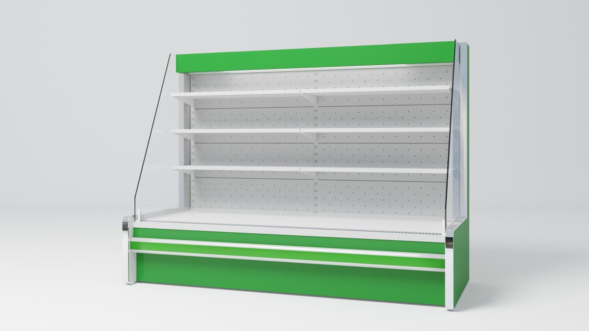 Store fridge Free 3D model_3