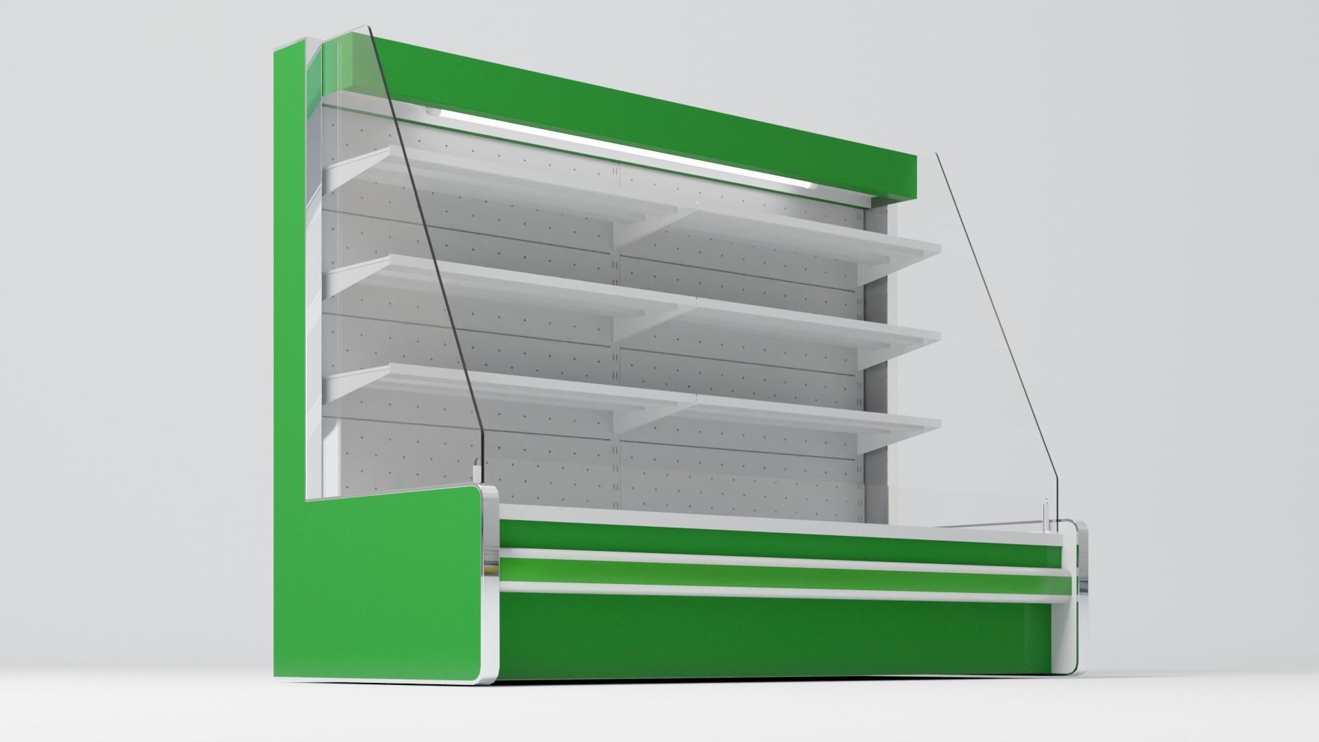 Store fridge Free 3D model_2