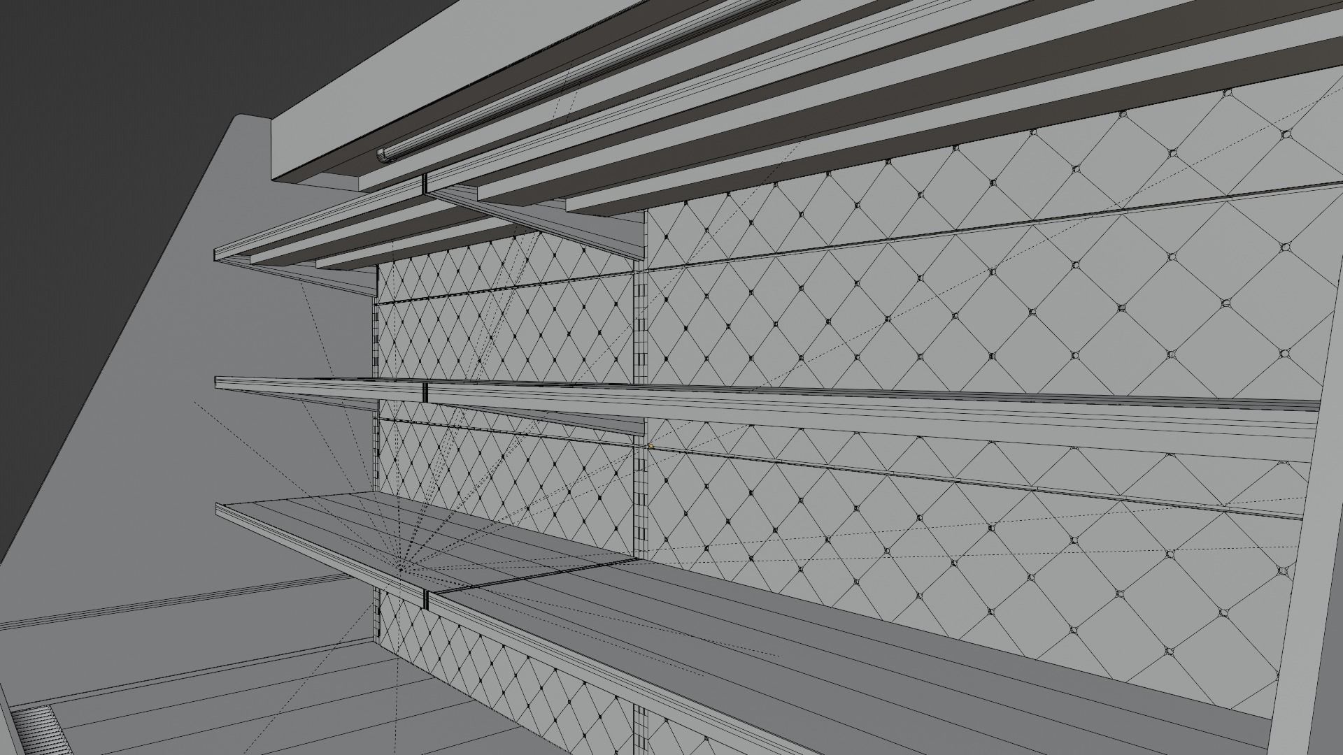 Store fridge Free 3D model_17